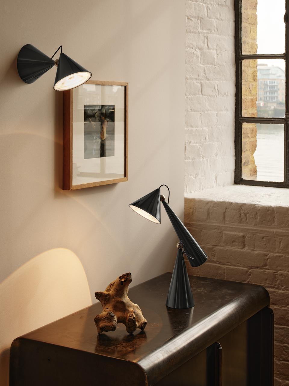 Lampa stołowa POSE złoty