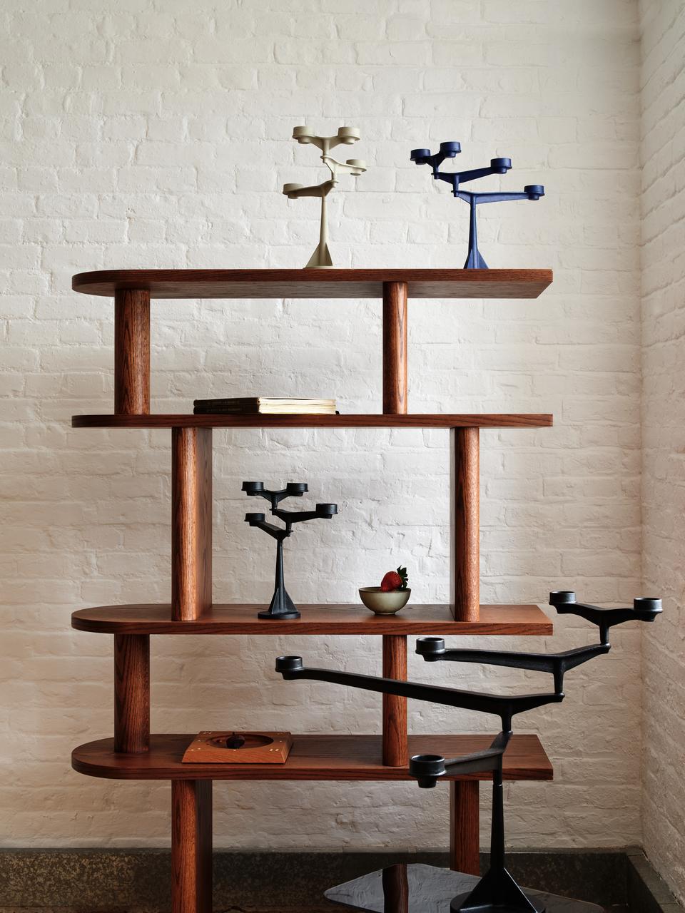 Kerzenhalter SPIN MINI cremefarben