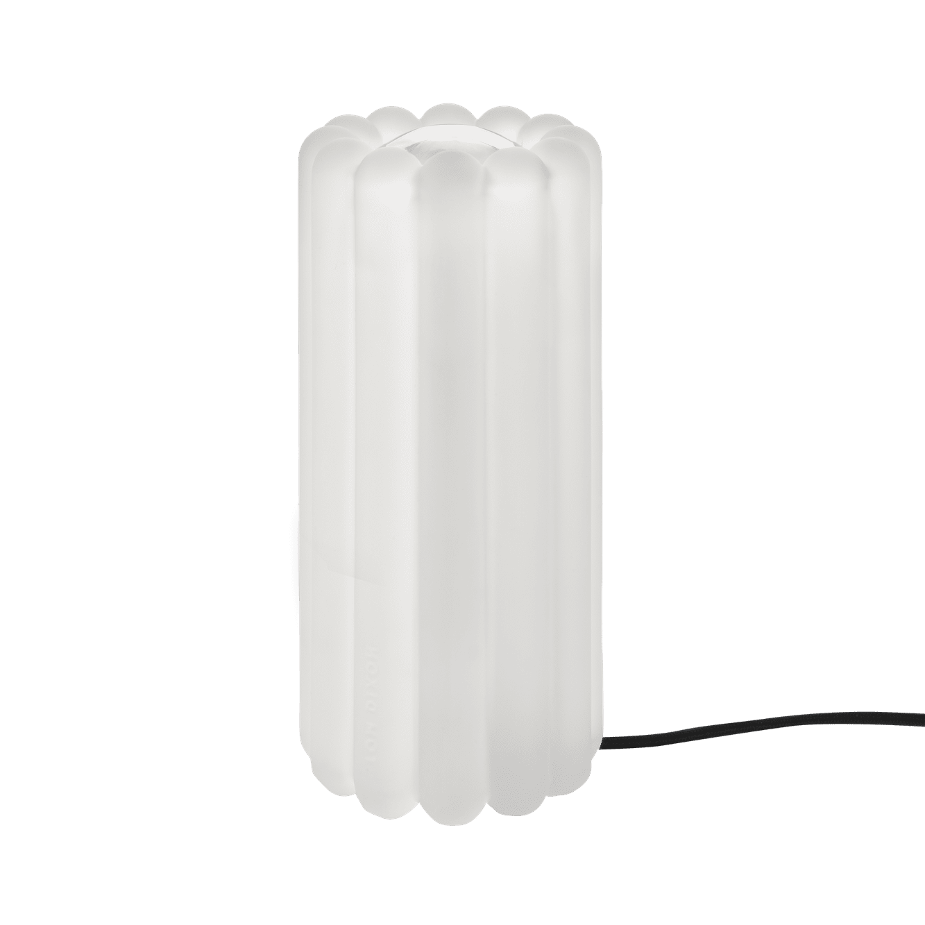 Tischlampe PRESS mattes Glas