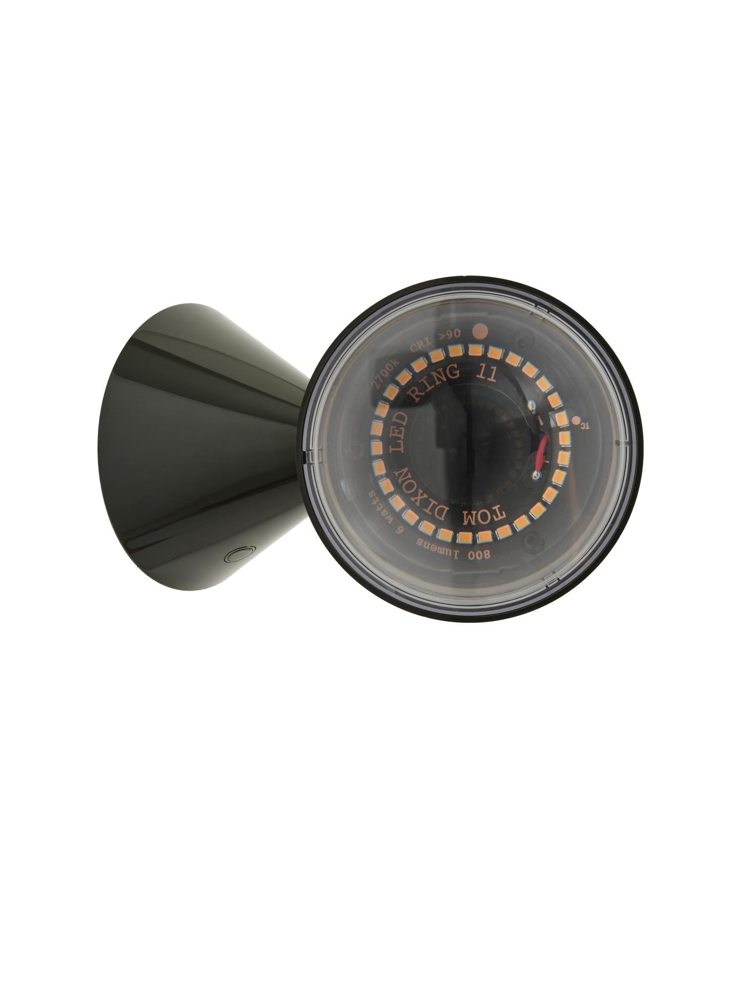 Verstellbare Wandleuchte POSE grau