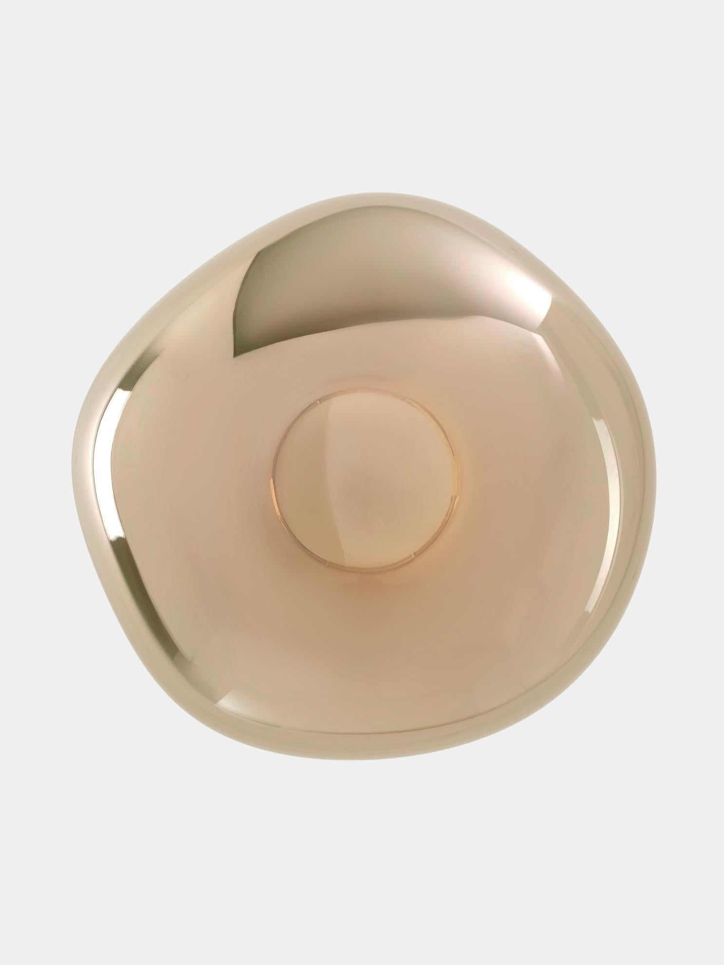 Wandleuchte MELT braun