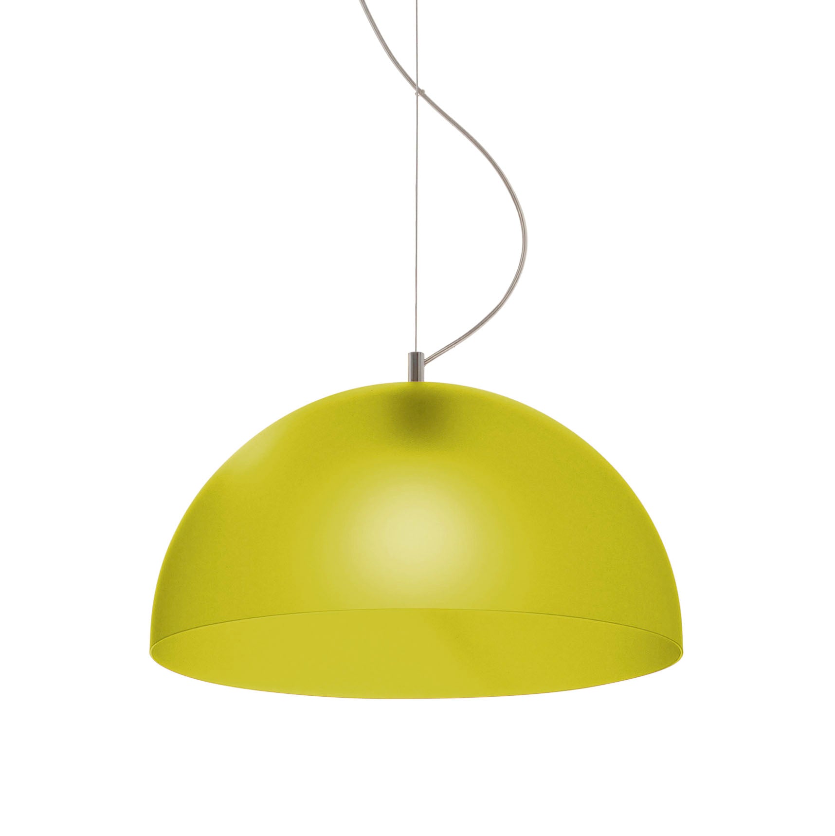 BUBBLES Pendant Lamp in Lime Yellow