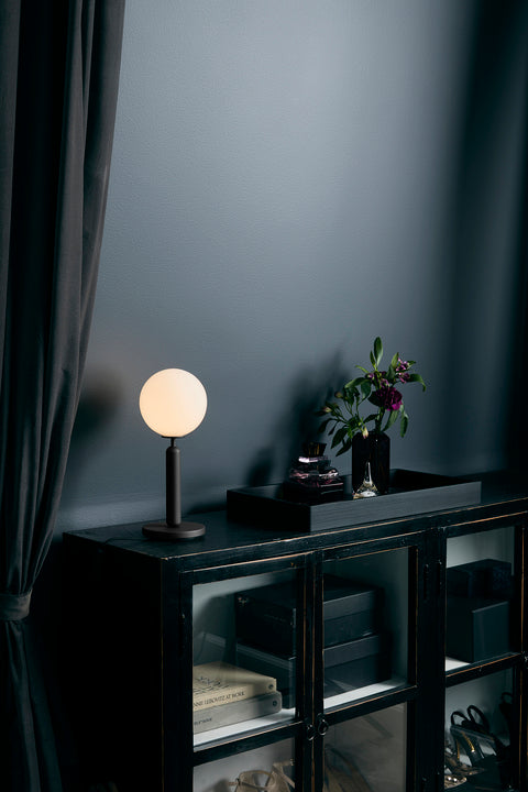 MIIRA Table Lamp in Graphite with Opal Glass