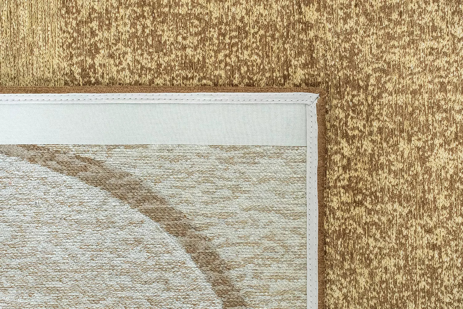 Teppich MARBLE braun mit beige