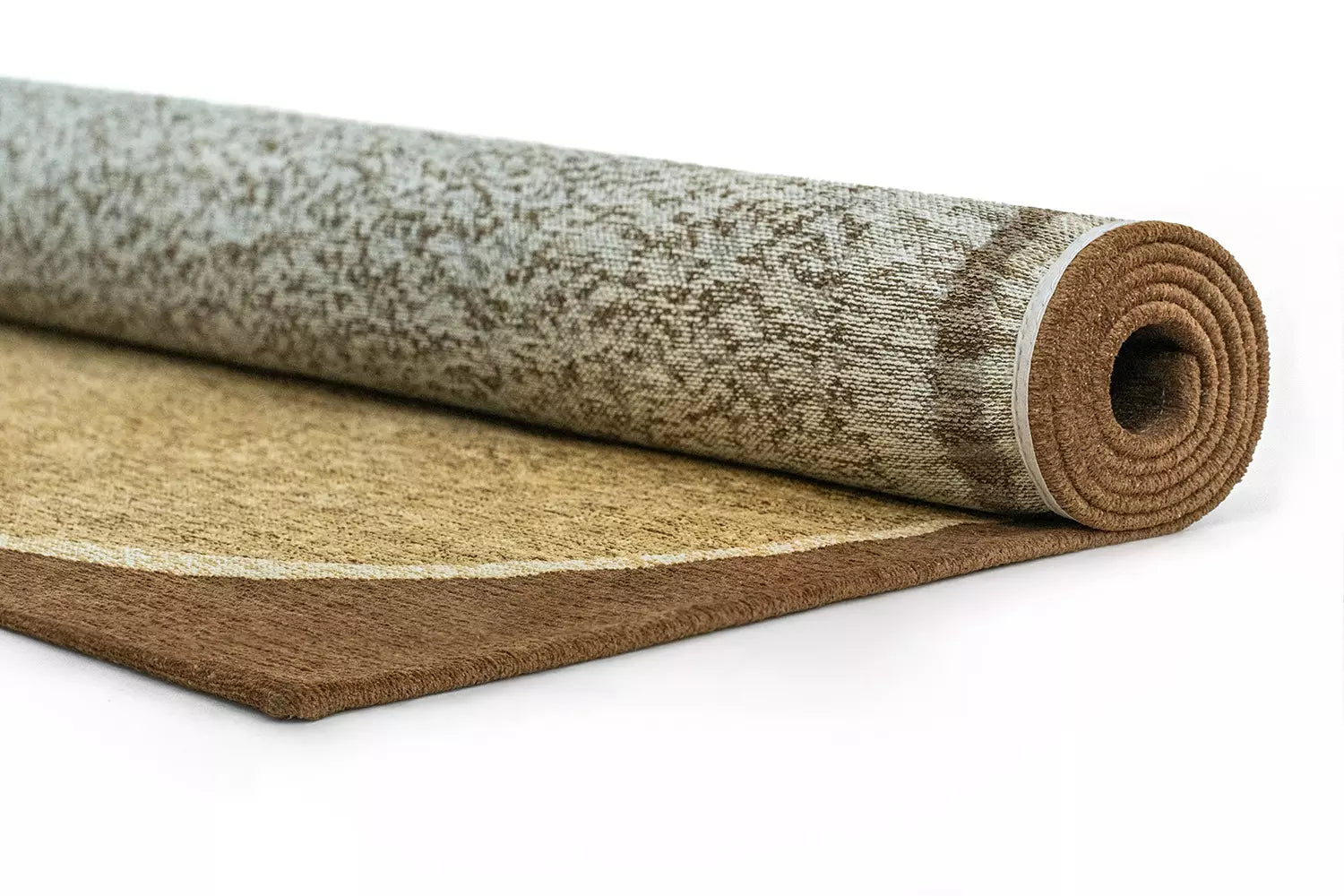 Teppich MARBLE braun mit beige