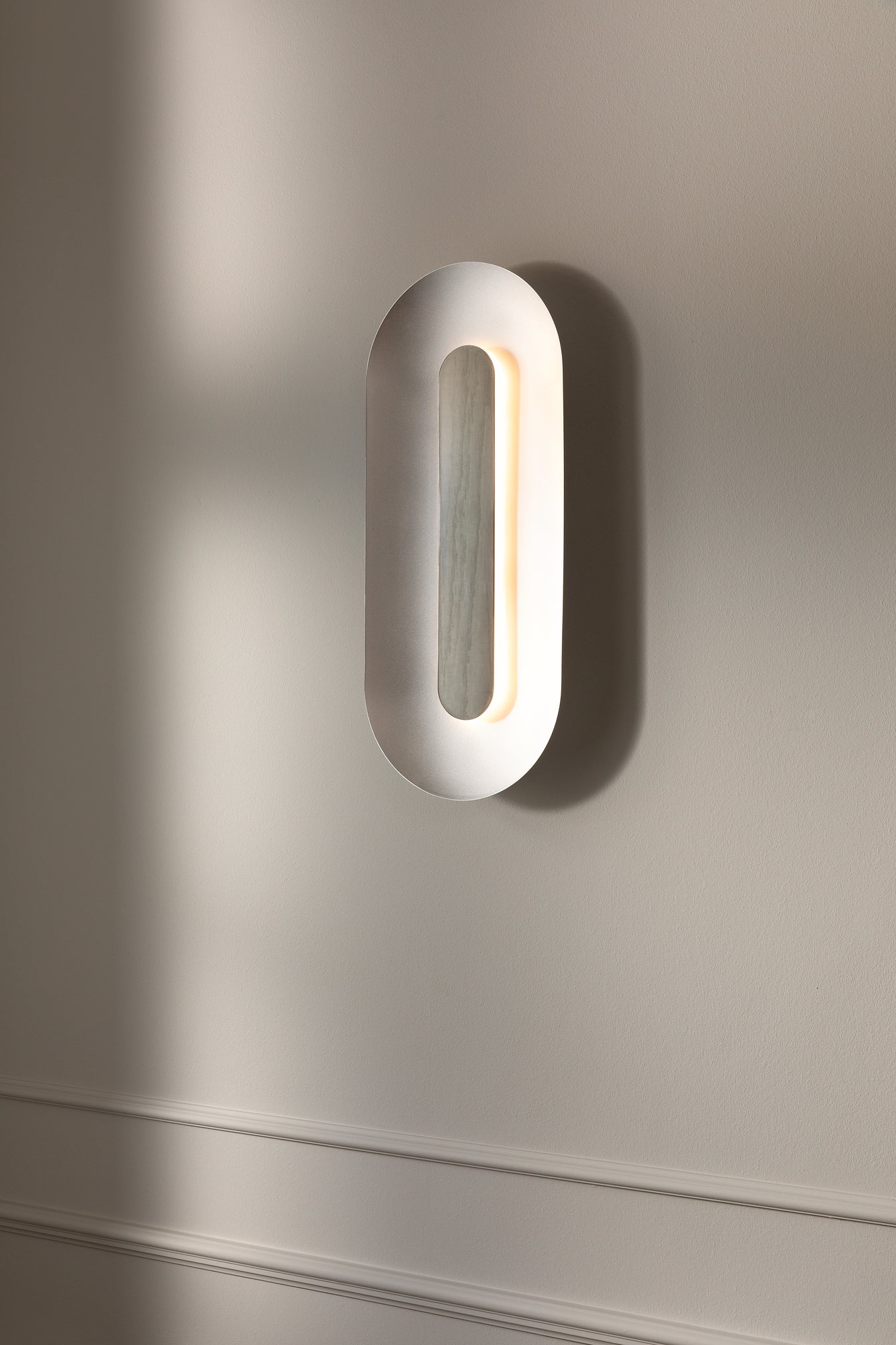 SASI Silver Metal Wall Lamp