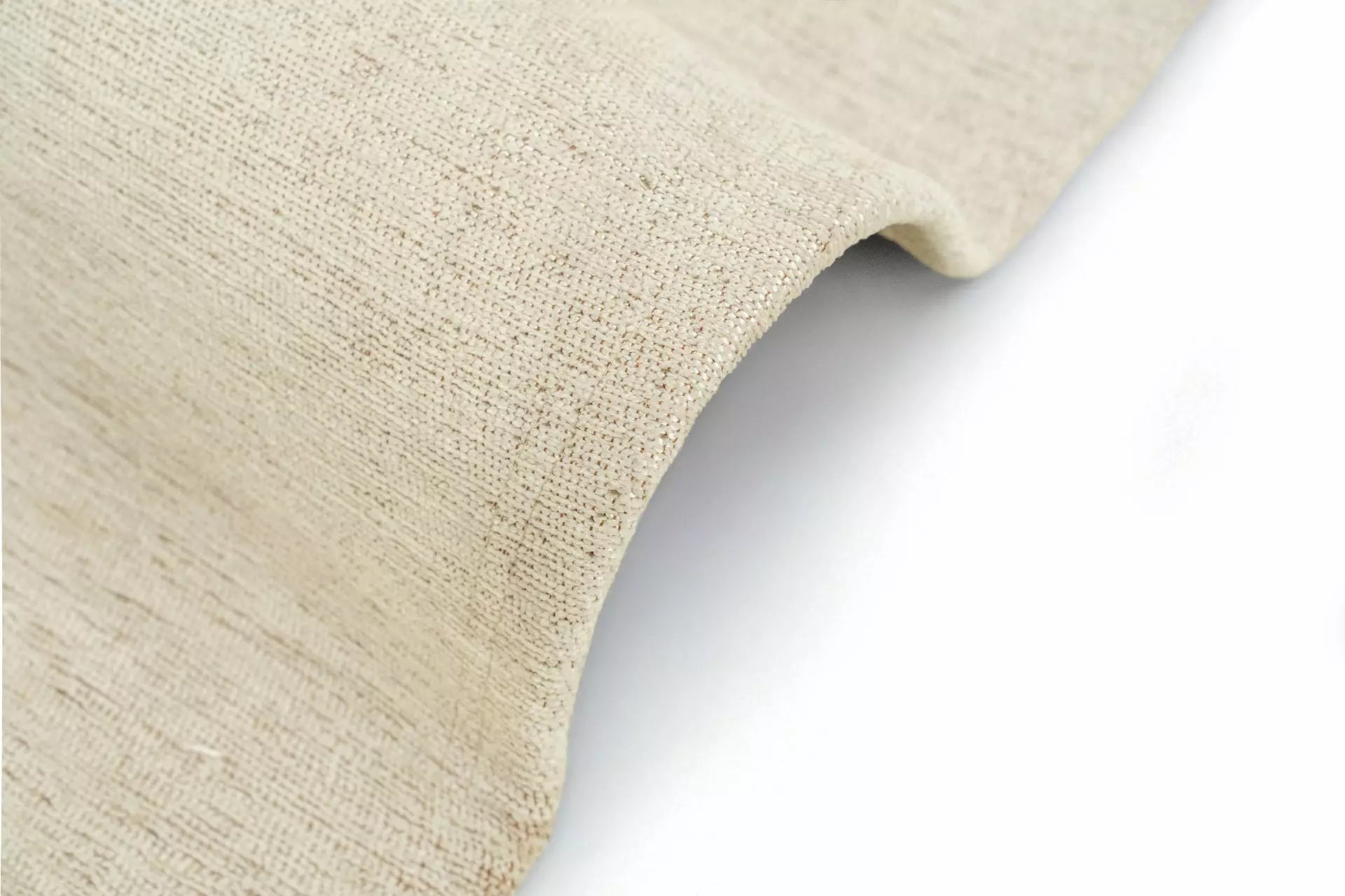 Ovaler Teppich AQUARELLE LEAF creme mit beige