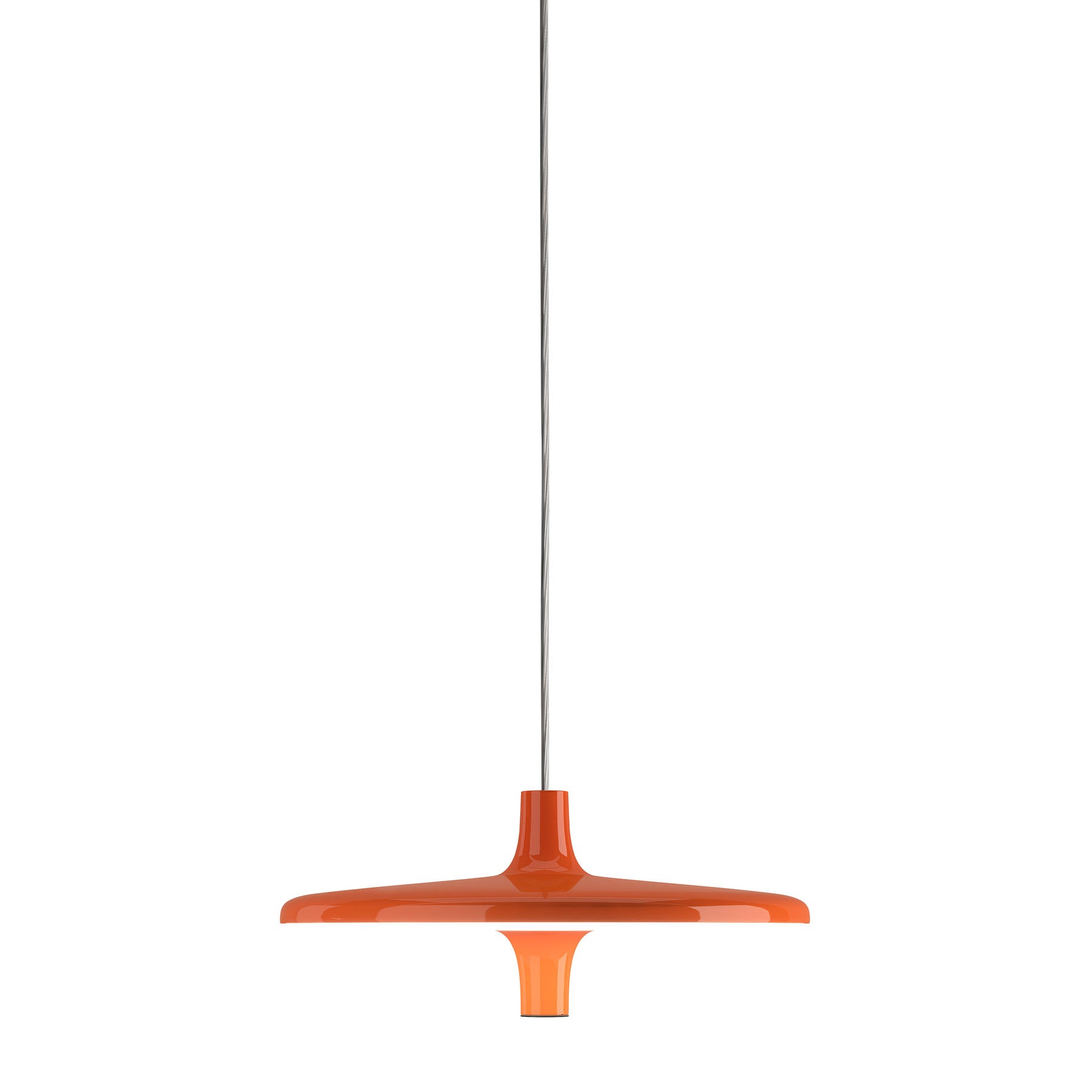 AVRO pendant lamp in glossy orange