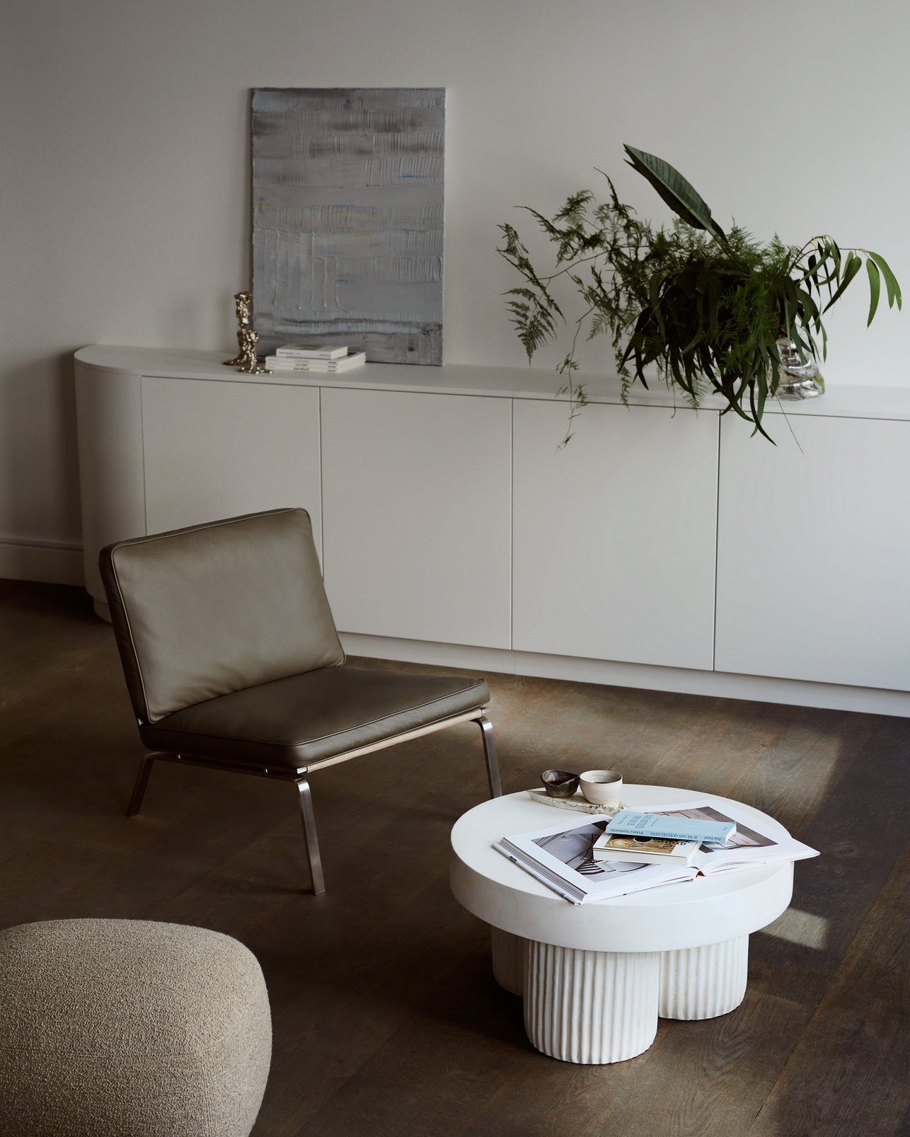 Couchtisch GEAR braun Beton
