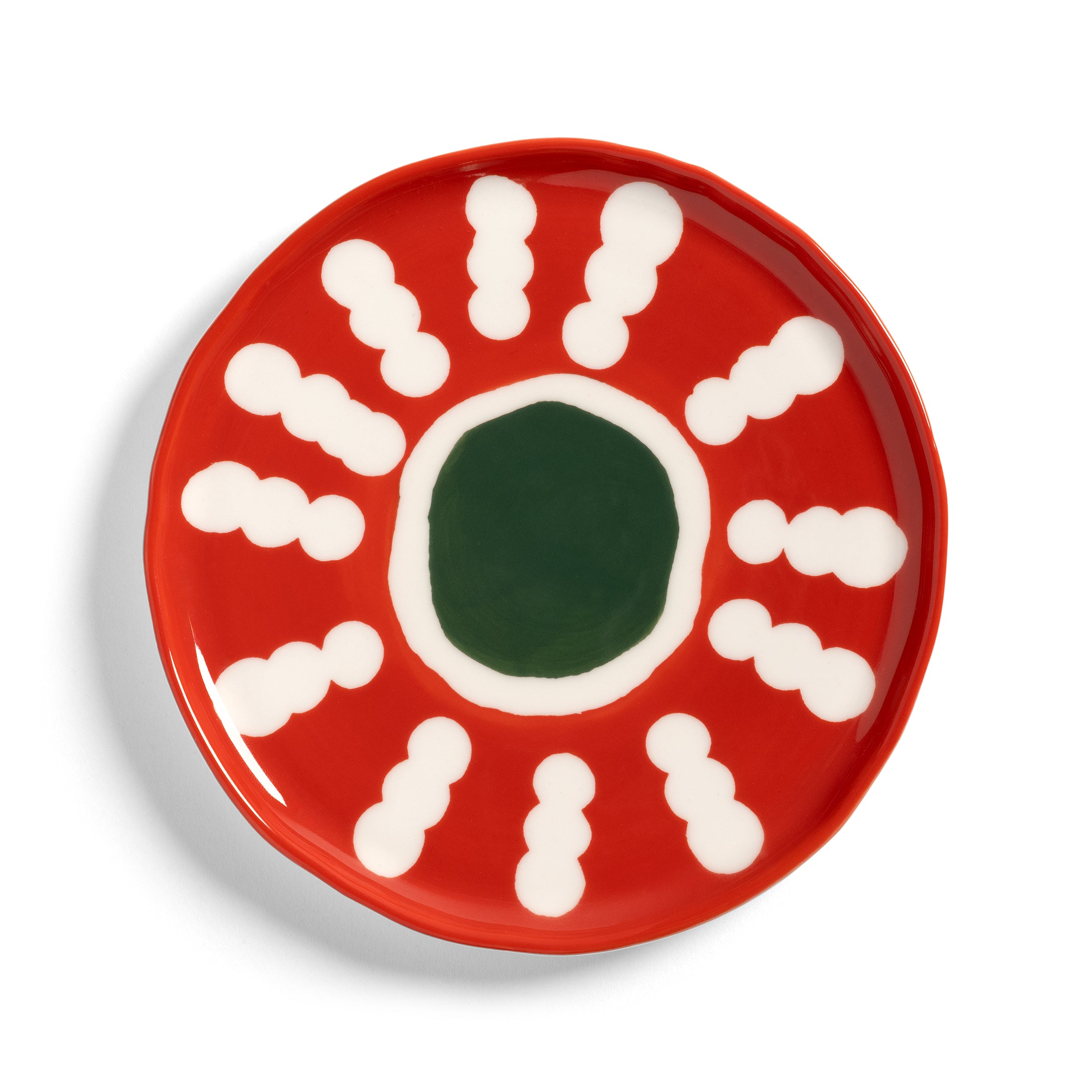 Dessertteller-Set FESTIVO bunte Porzellan