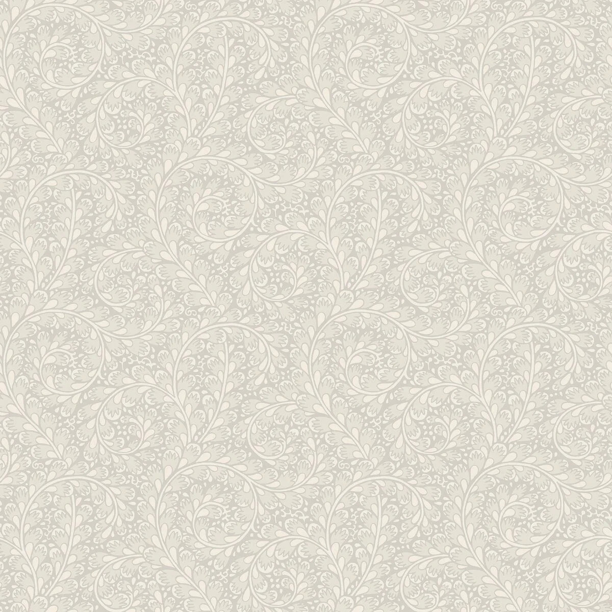 Tapete mit Pflanzenmotiv WILD FERNS beige