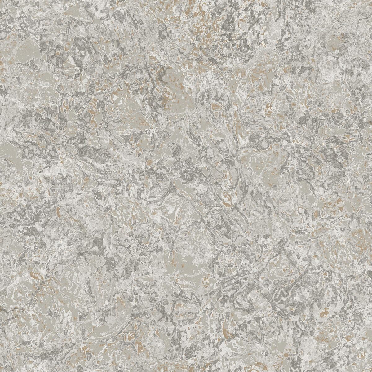 Tapete, die Marmor imitiert, TRAVERTINE grau mit beige