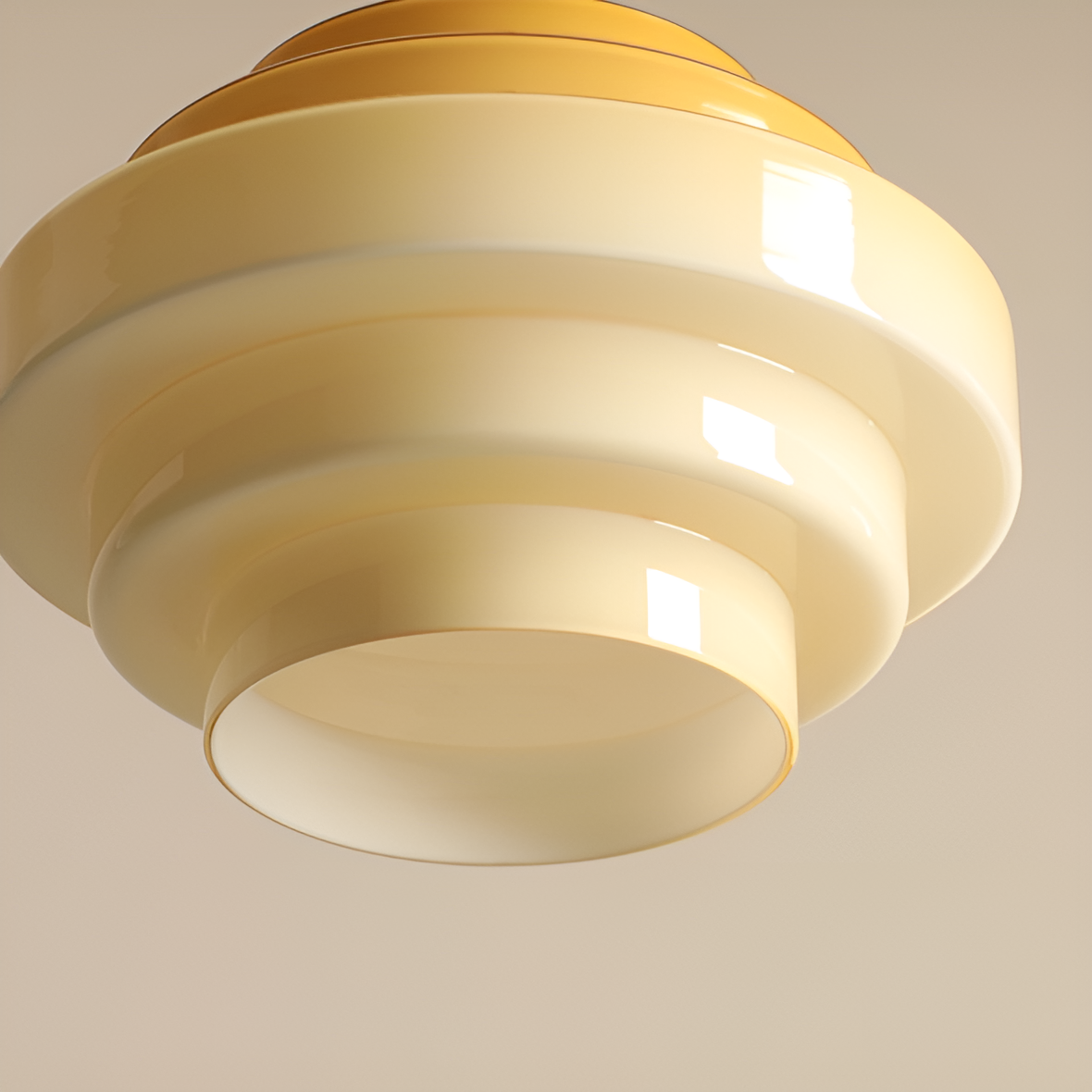 Filo beige hanging lamp