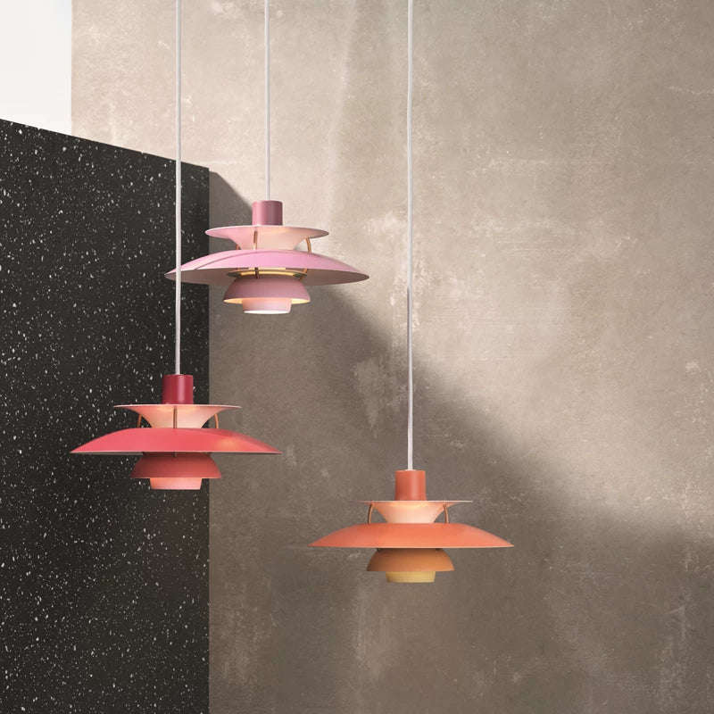 Lampa wisząca PH 5 pomarańczowy