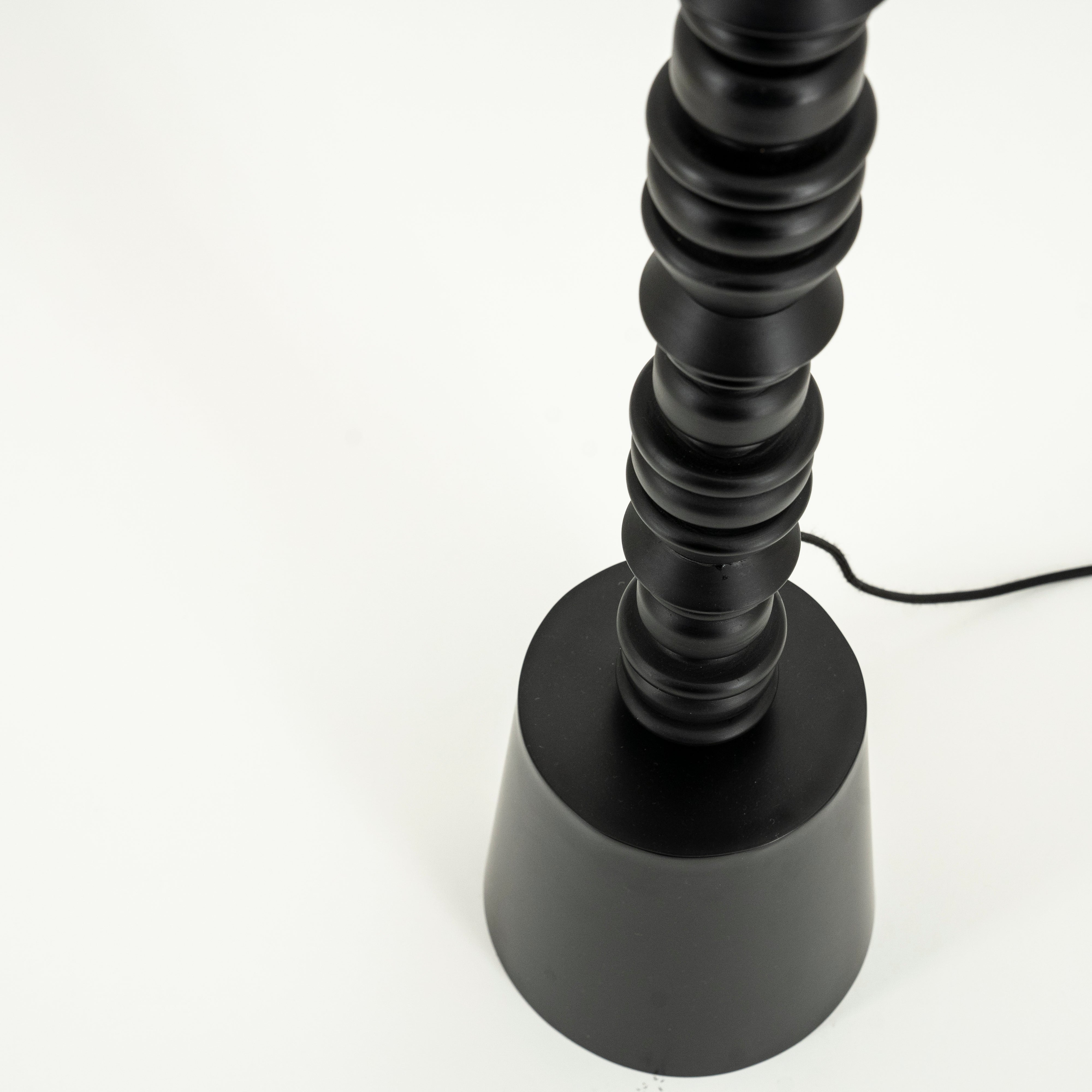 PULSE floor lamp light beige with black base