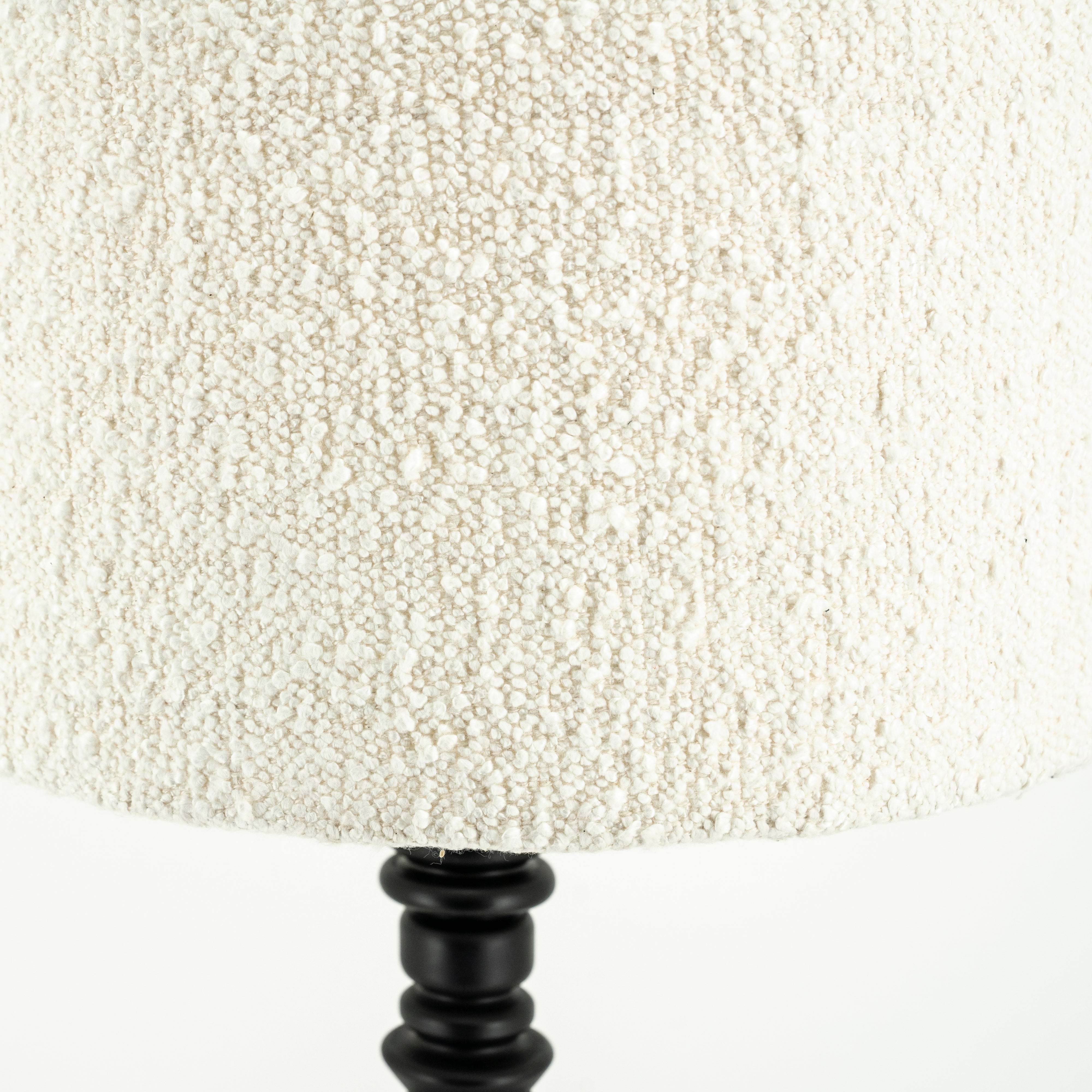 PULSE floor lamp light beige with black base