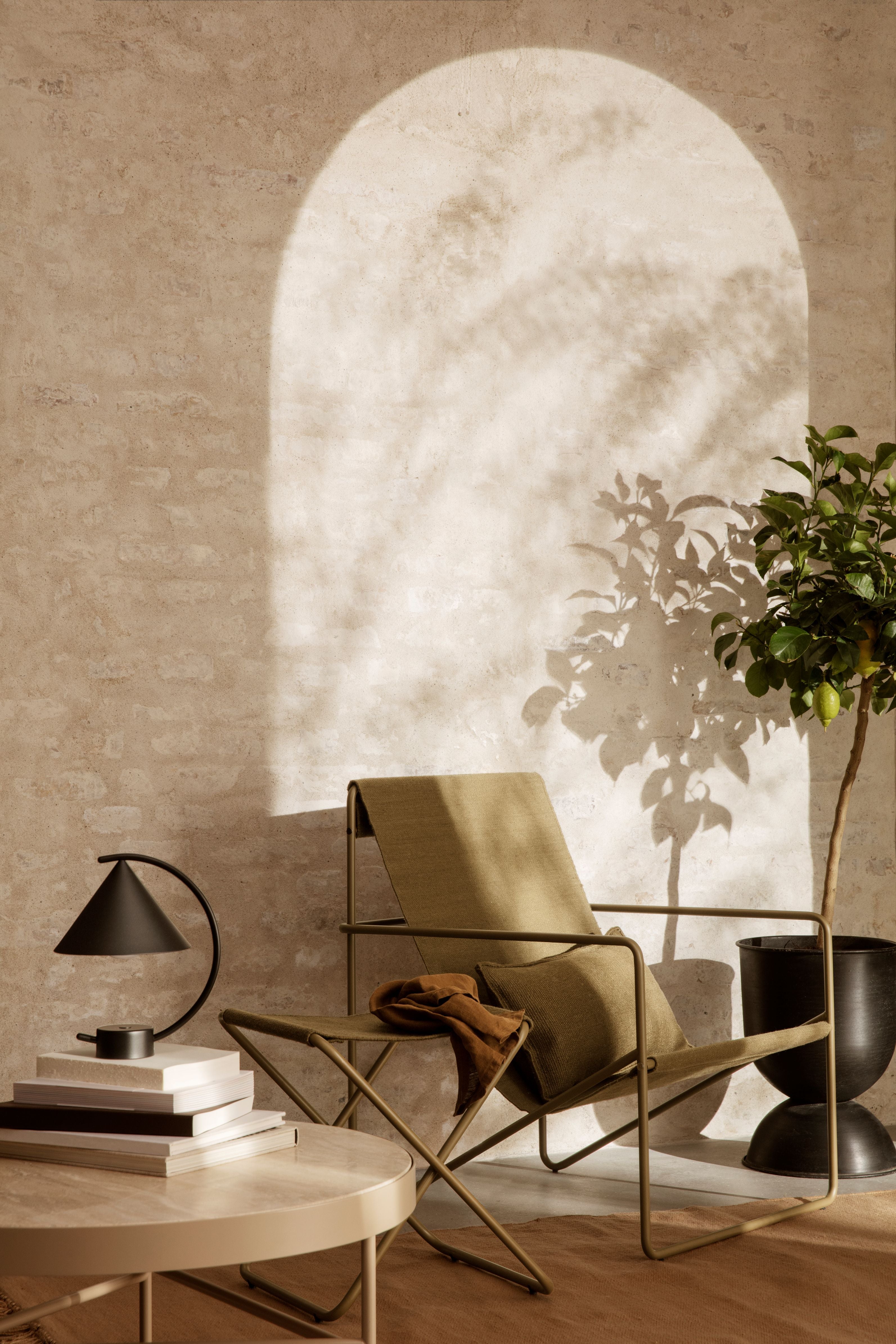 MERIDIAN Tragbare Lampe schwarz