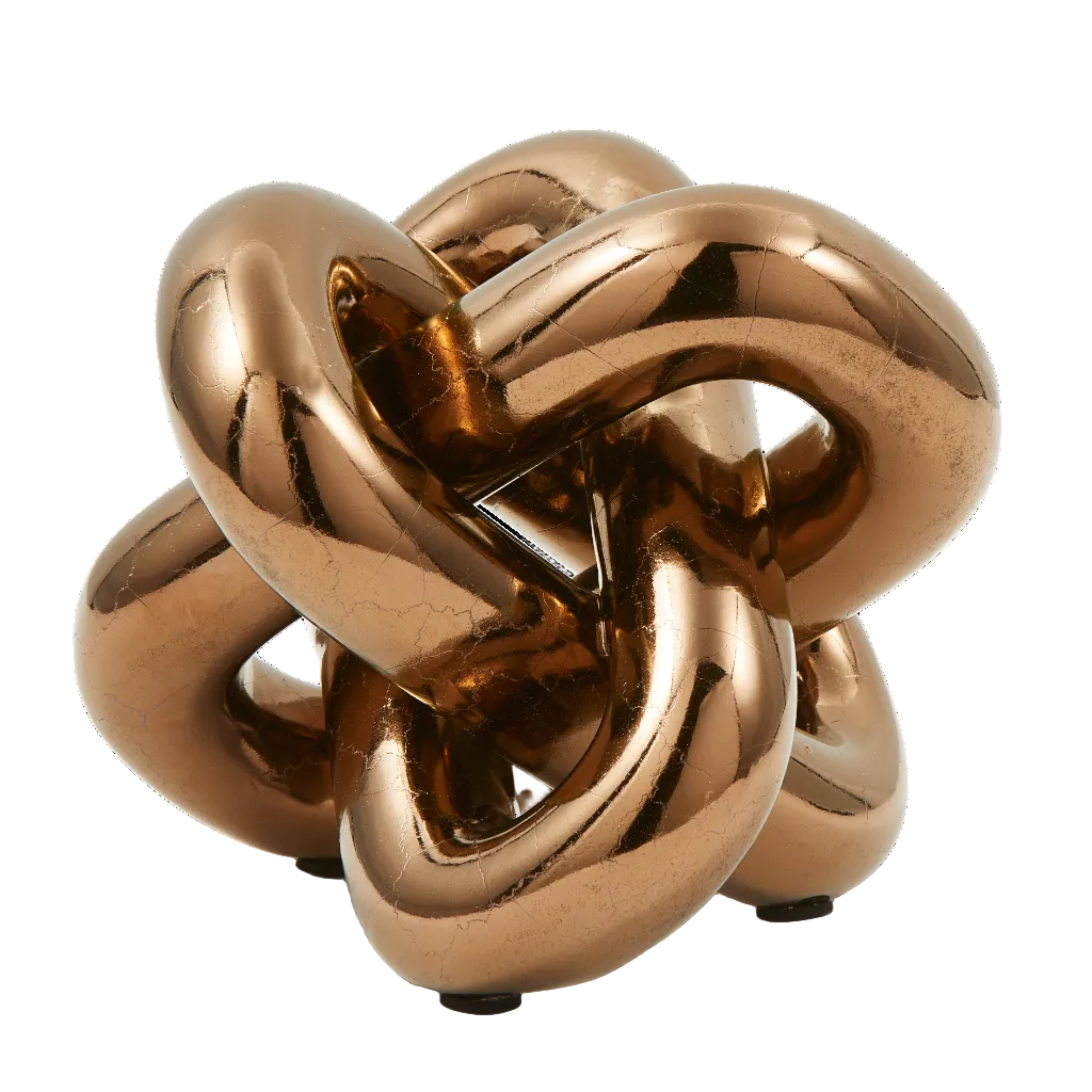 Decorative Figure MOVING CHAIN Copper