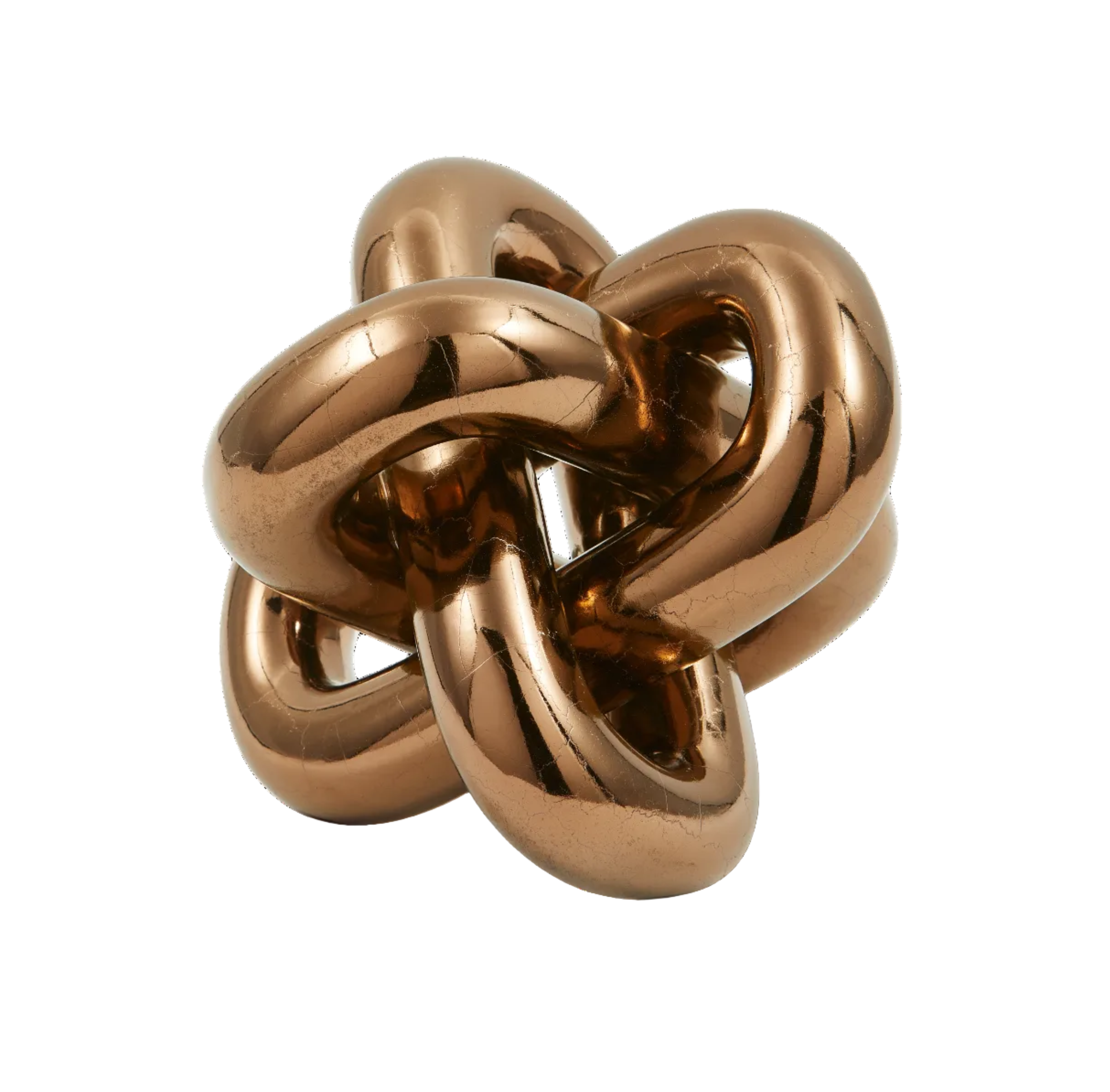 Decorative Figure MOVING CHAIN Copper