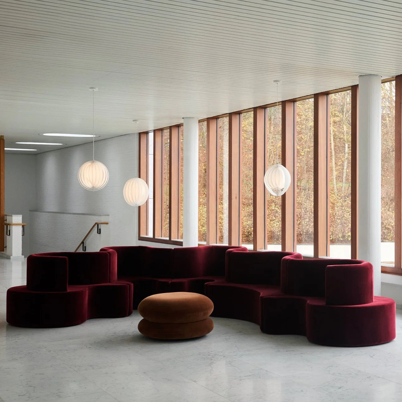 Lampa wisząca MOON opal – Verpan