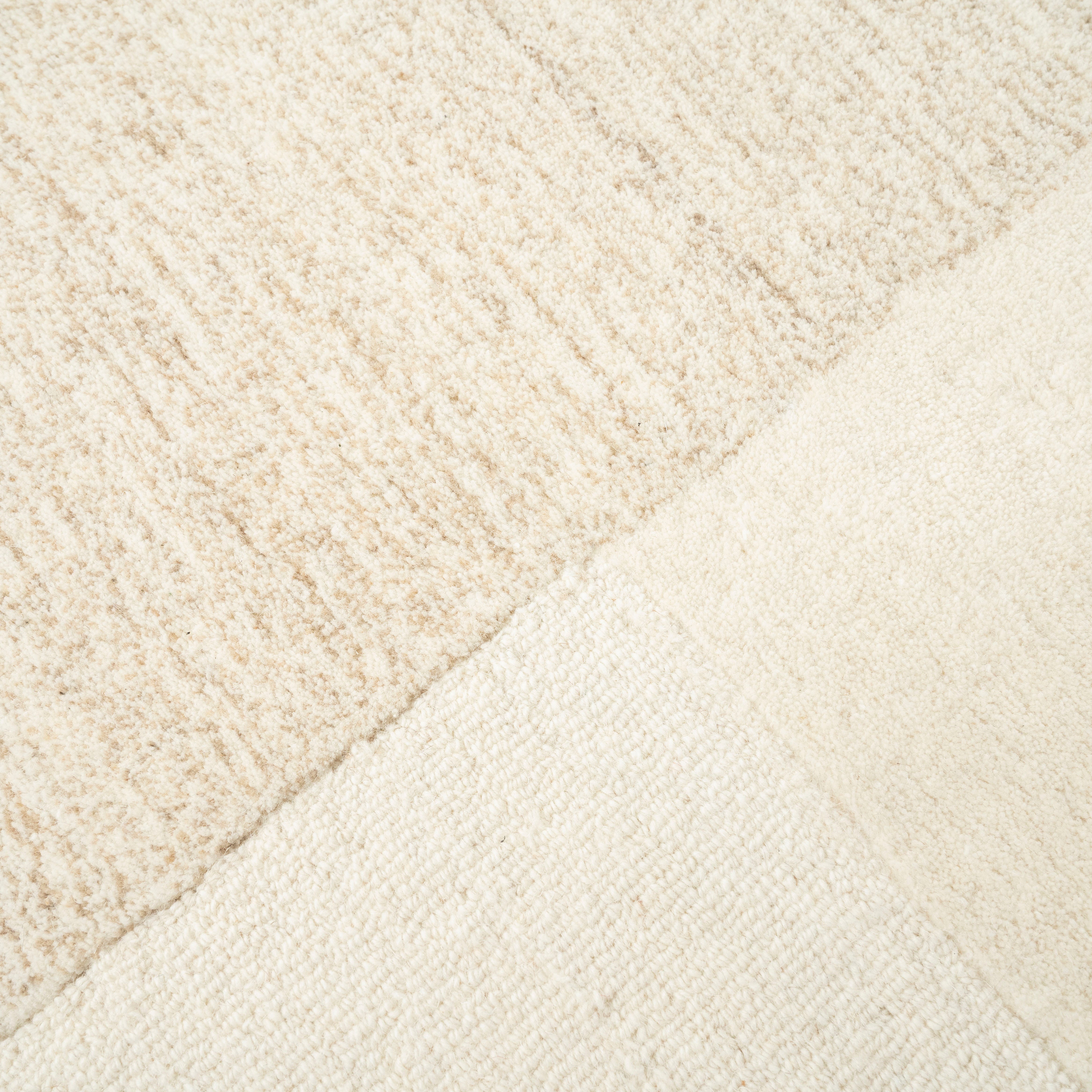 Teppich CONTOUR cremefarben