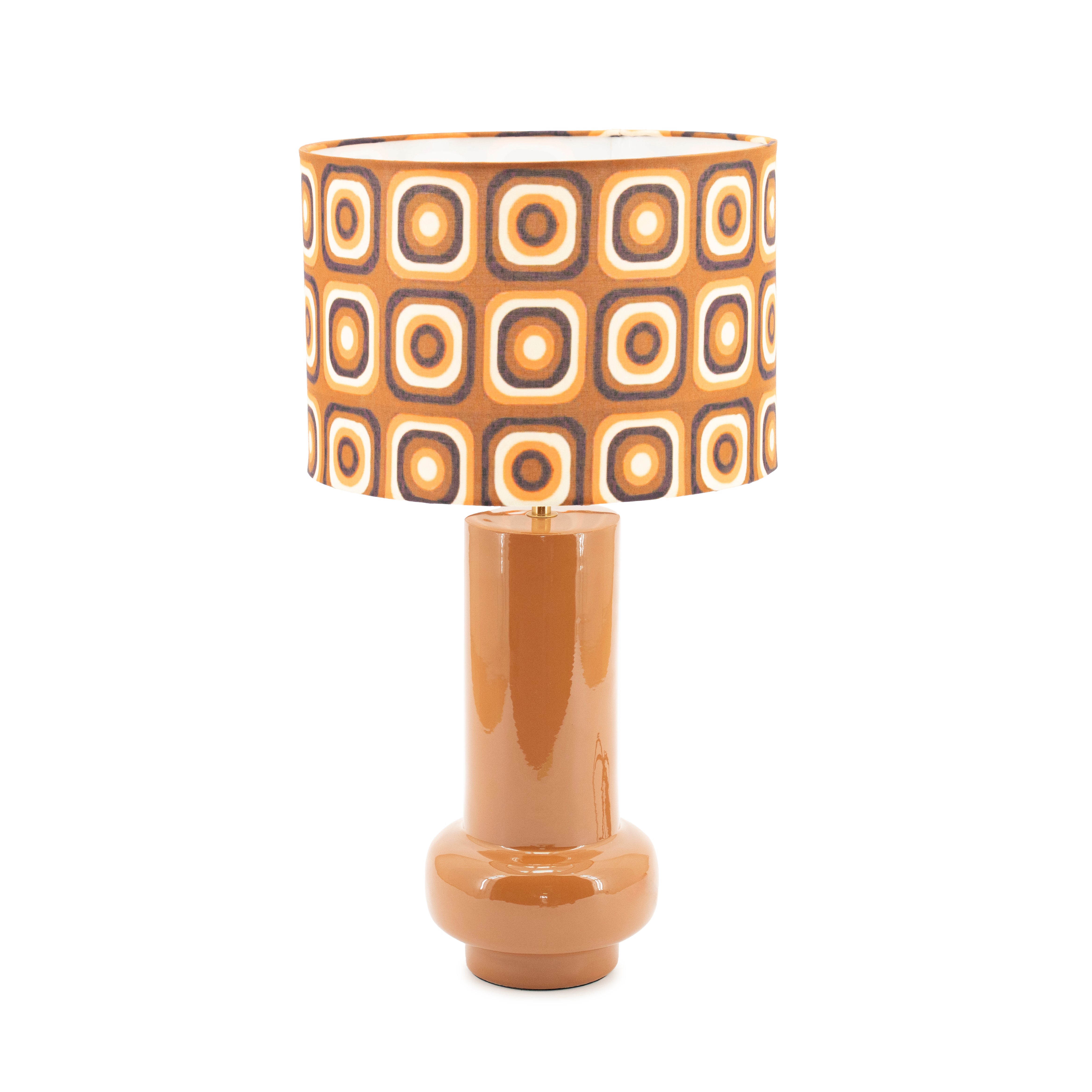Lampa stołowa ORBIT terakota