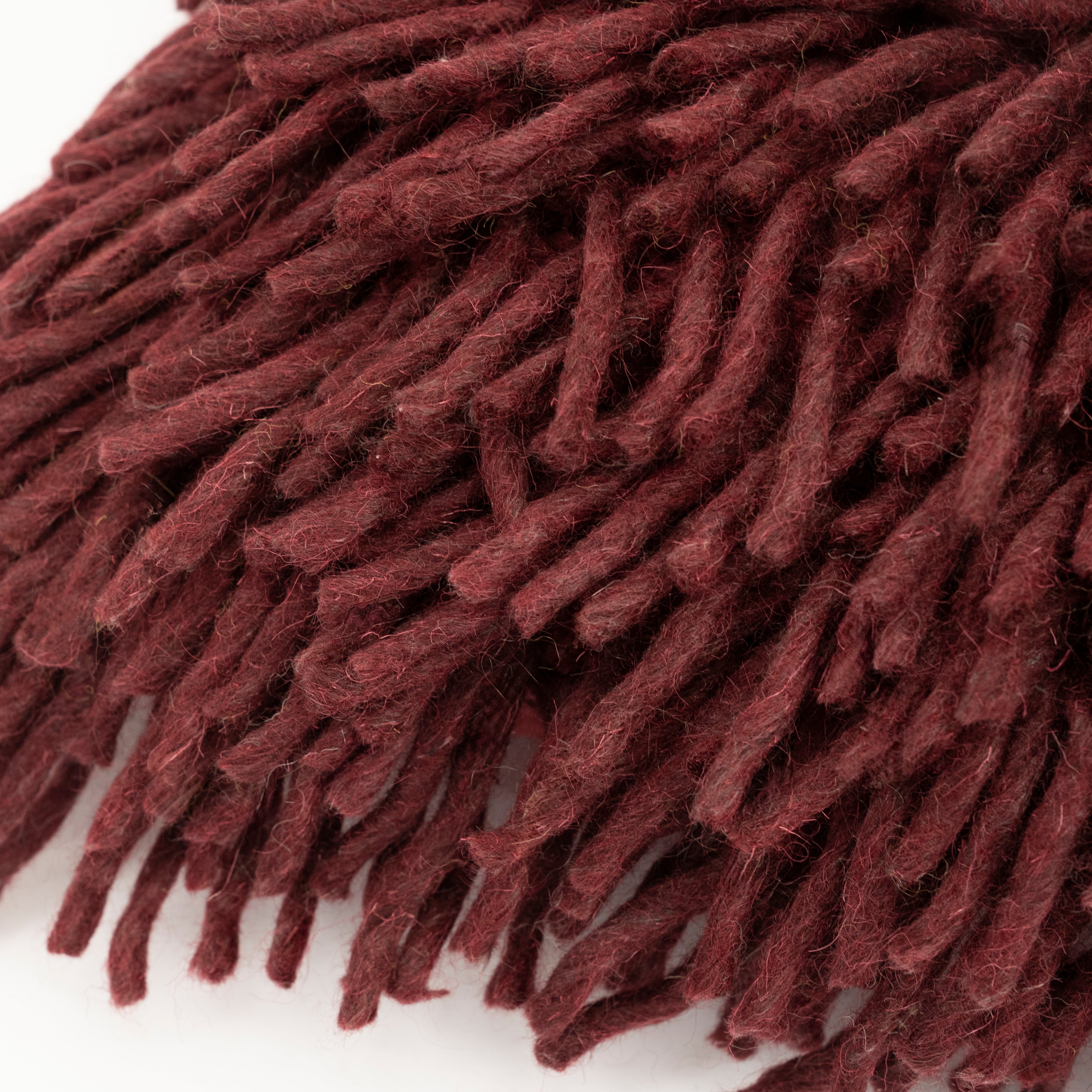 Kissen MOPPY burgunderrot