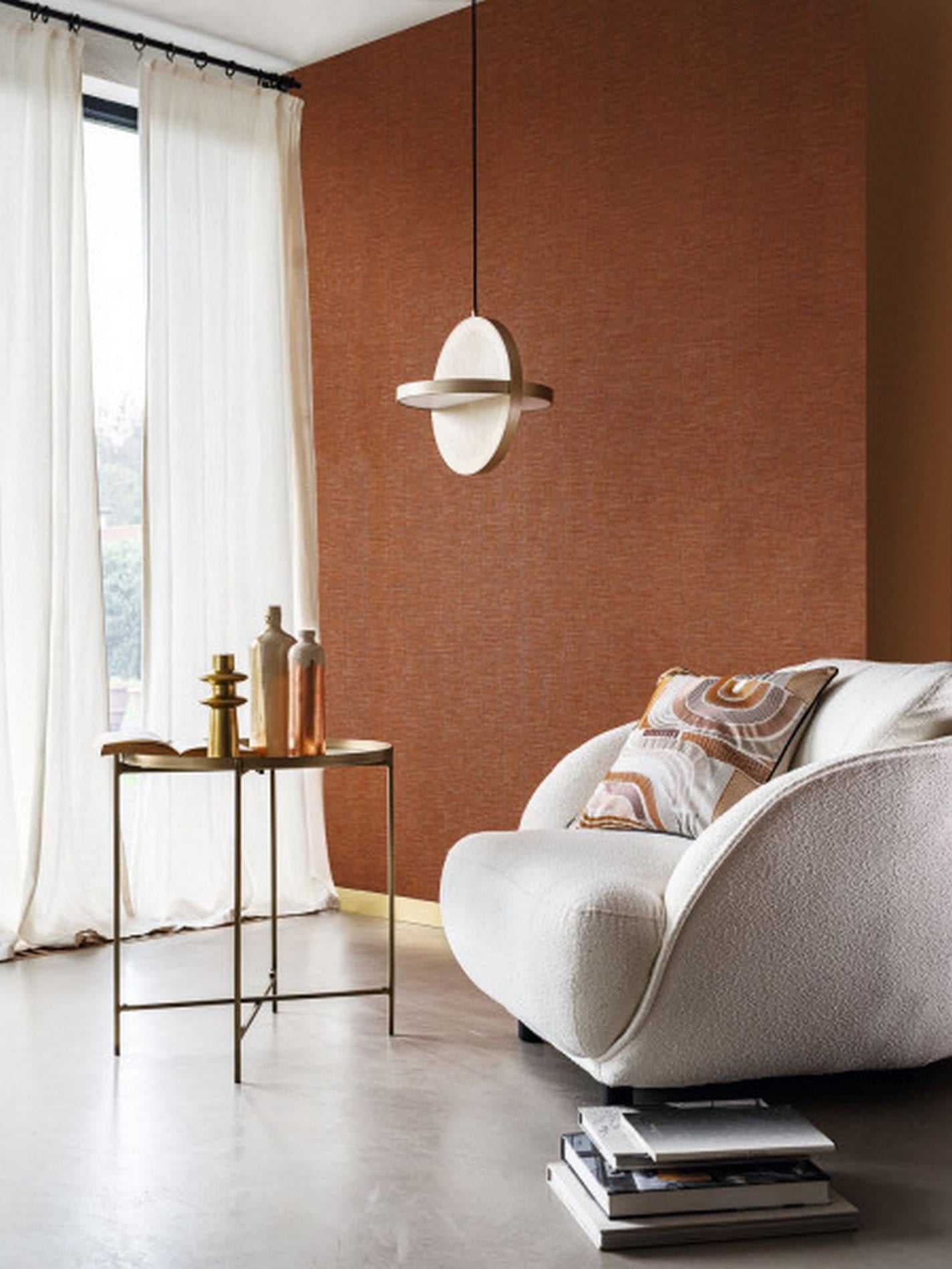 Metallic Textured Wallpaper in Stripes PLATINUM Dark Emerald