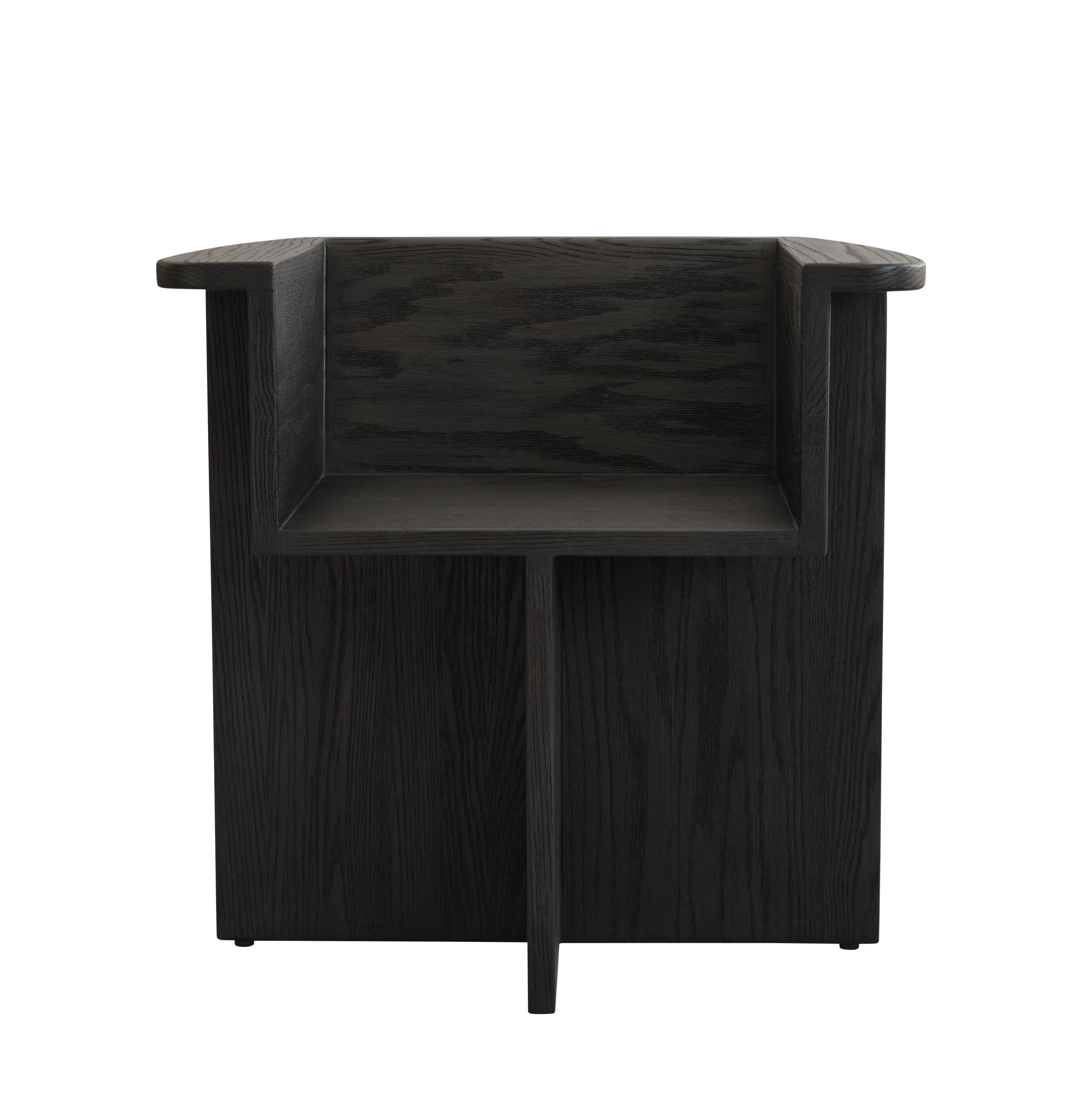 Stuhl BRUTUS schwarz Eiche