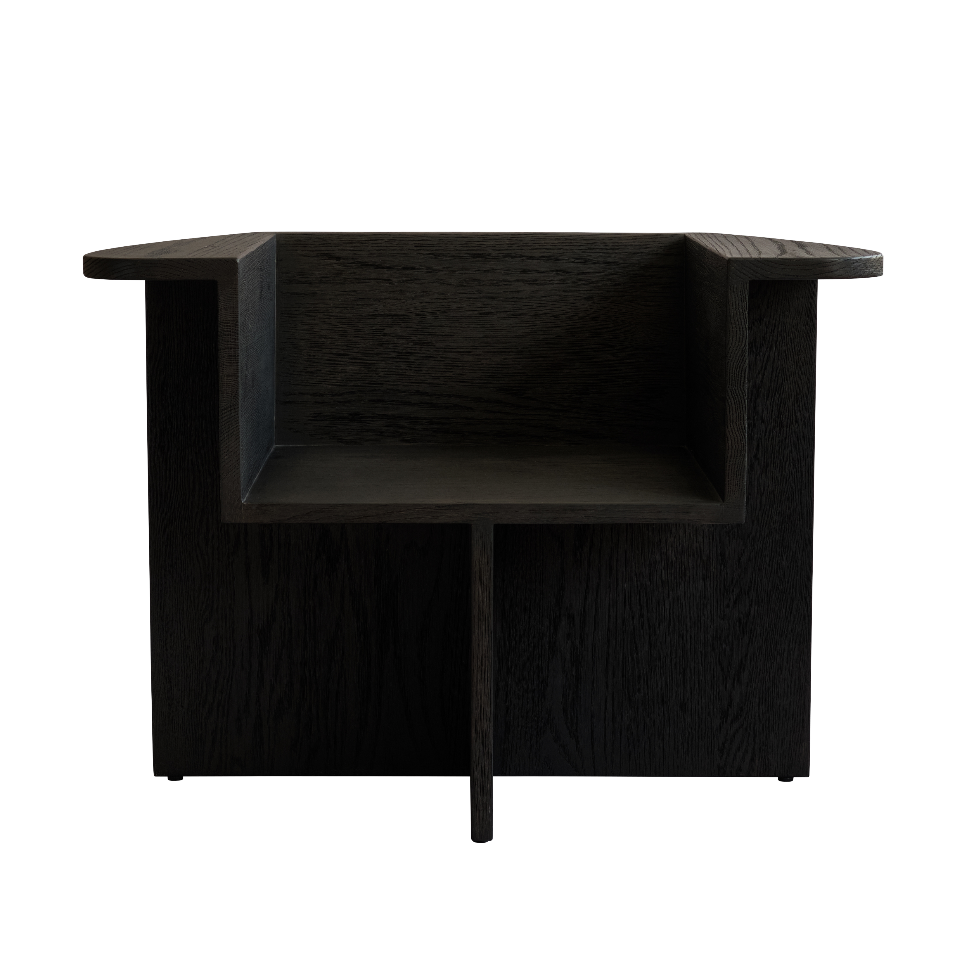 Sessel BRUTUS schwarz Eiche