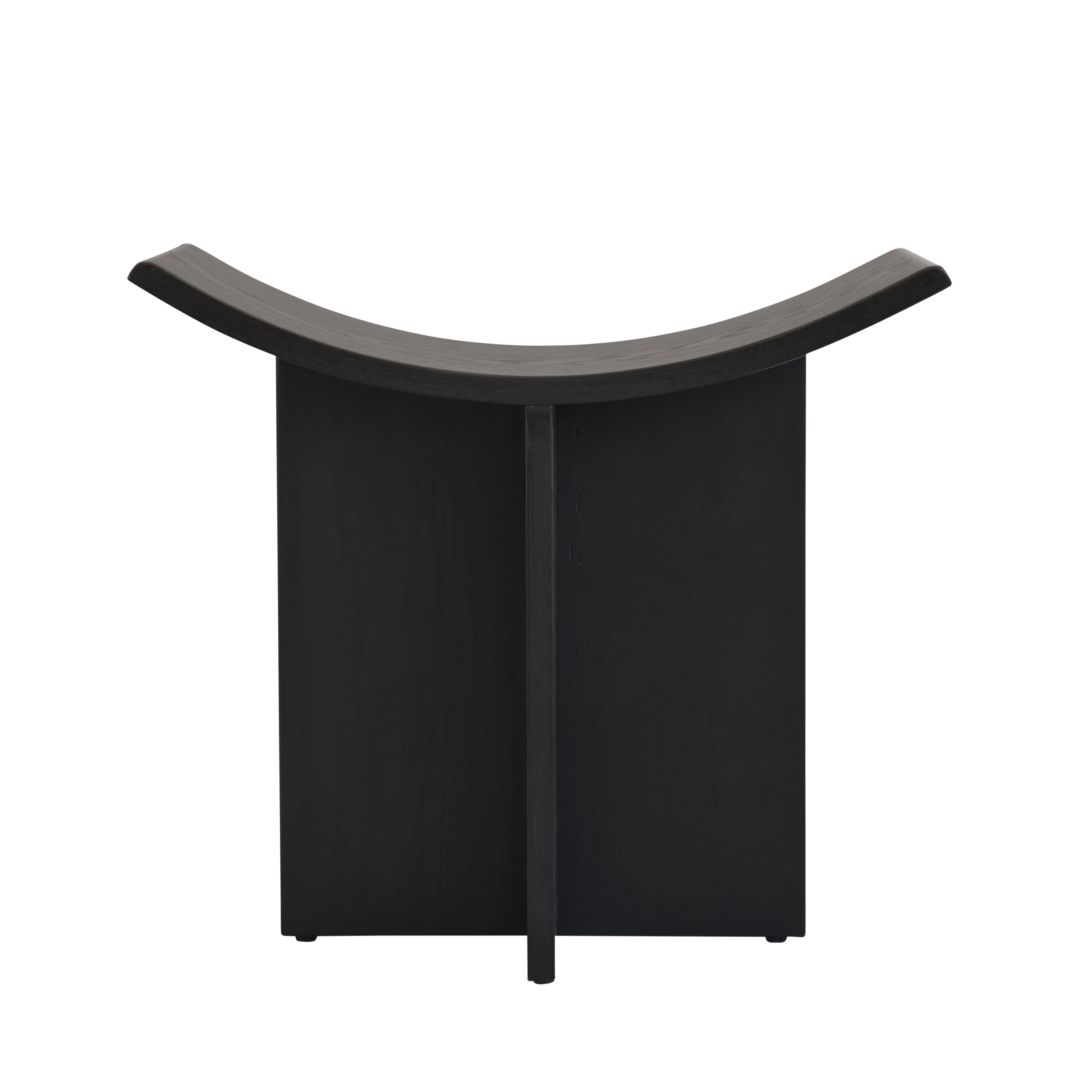 Hocker BRUTUS schwarzer Eiche