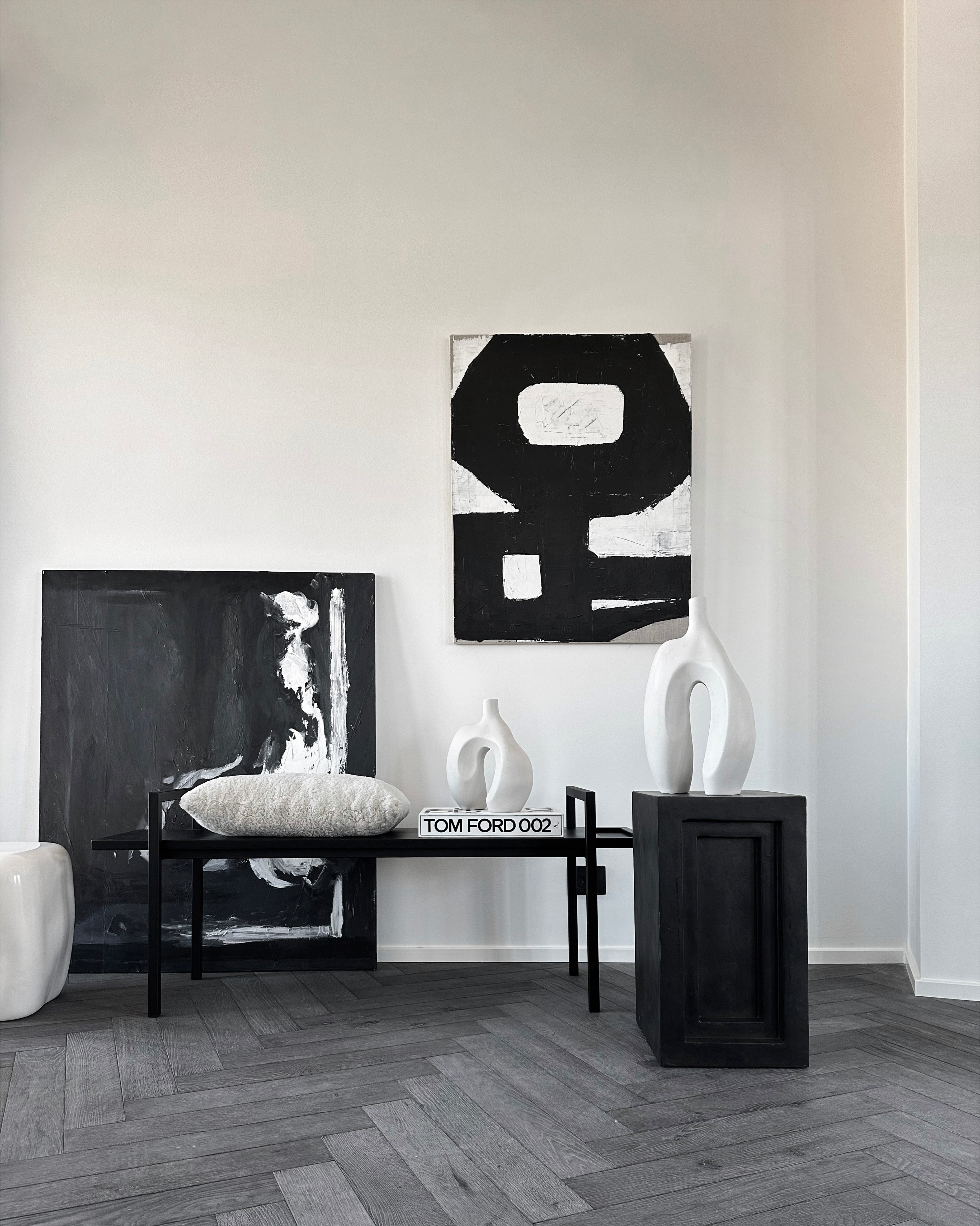 Weißer NI-Waschtopf