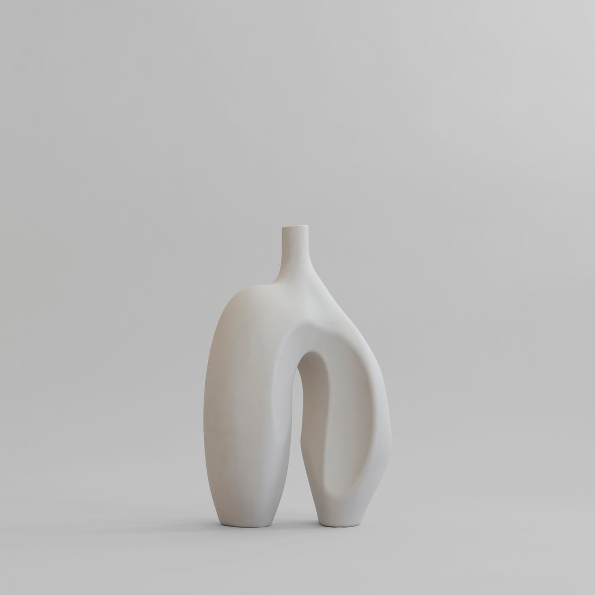 Wazon NI biały – rozmiar 24x21x43 cm