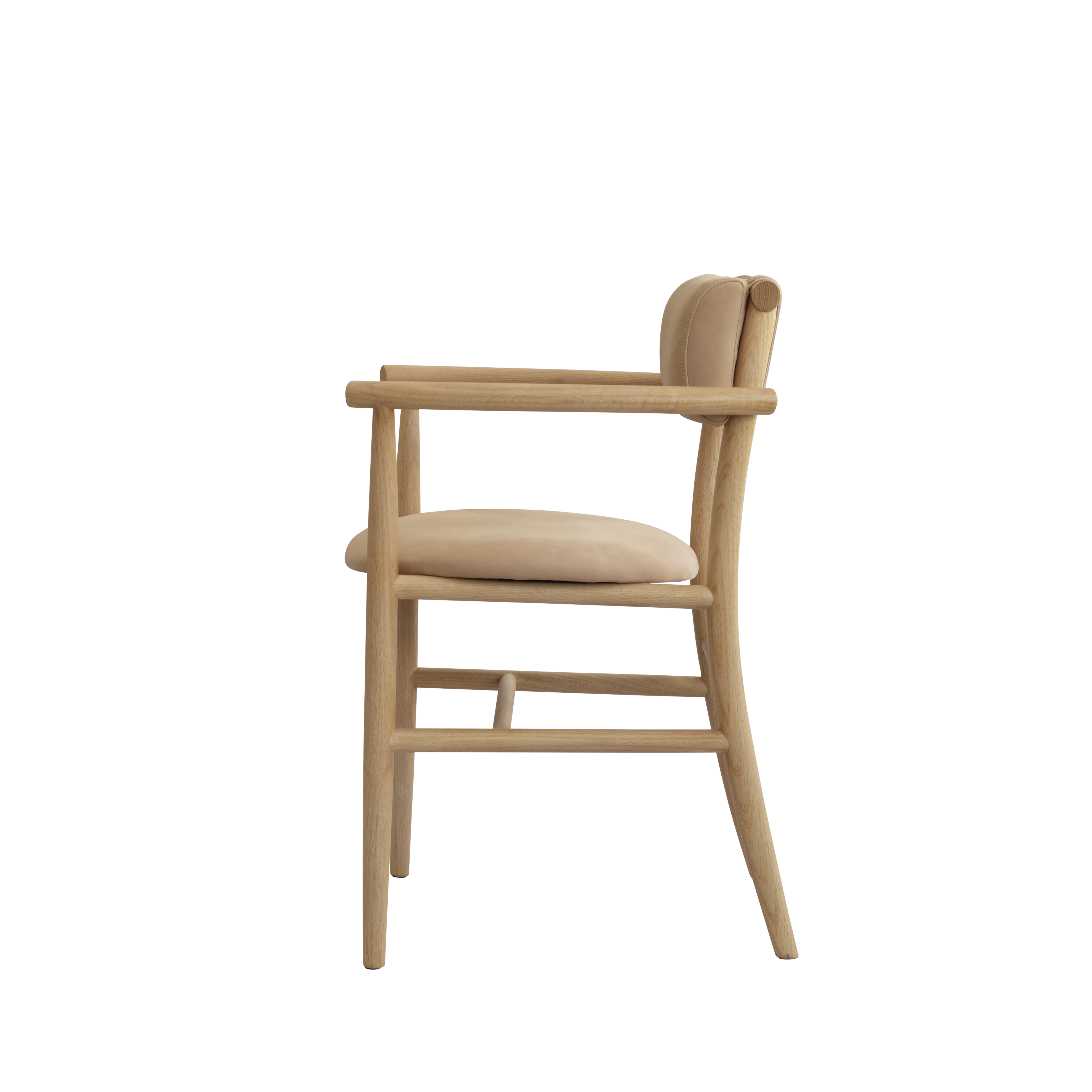 Armchair with Armrests NAMA warm beige