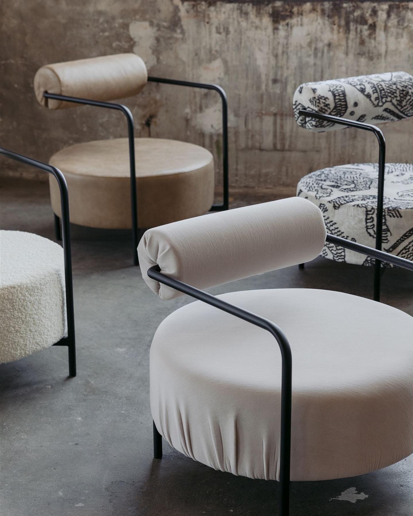 Saffron gepolsterter Sessel