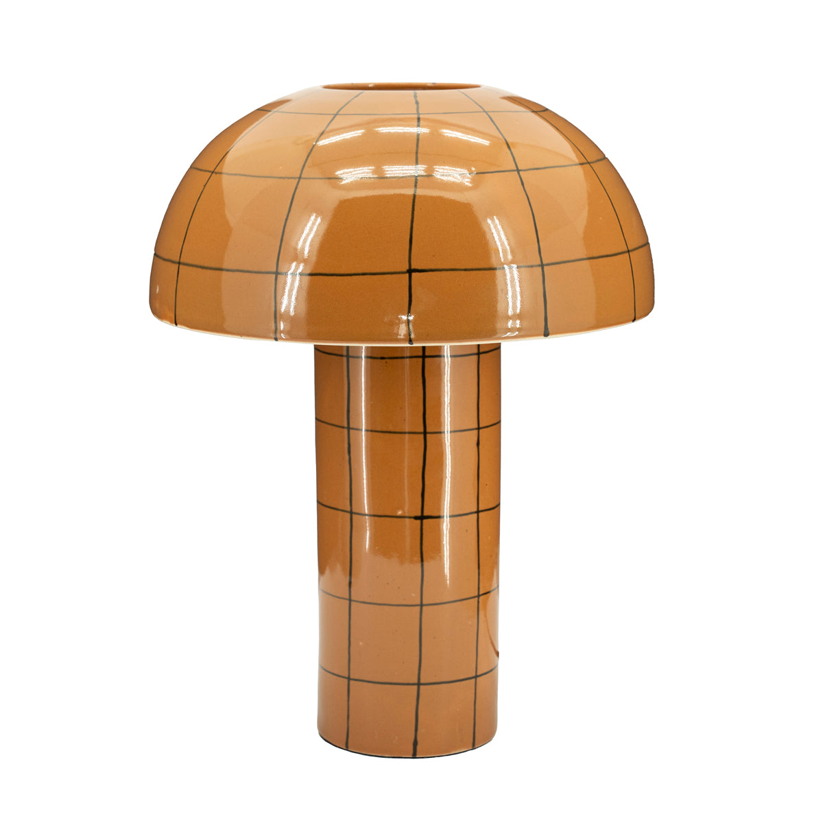 Lampa stołowa TRAZO ciepły brązowy