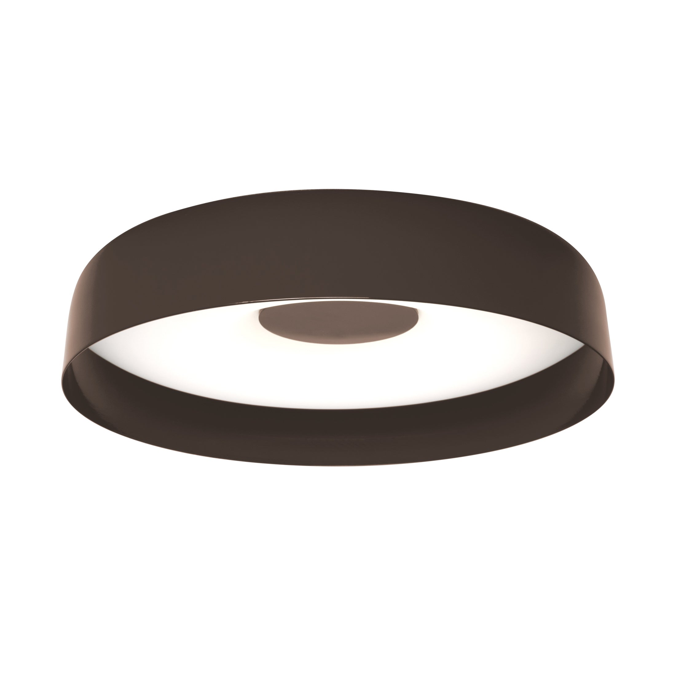Wandlampe PAPAVERO in mattem Braun