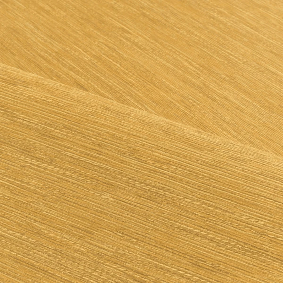 Strukturierte Tapete, die Jacquardstoff imitiert TATAMI - CURRY warmes Gelb