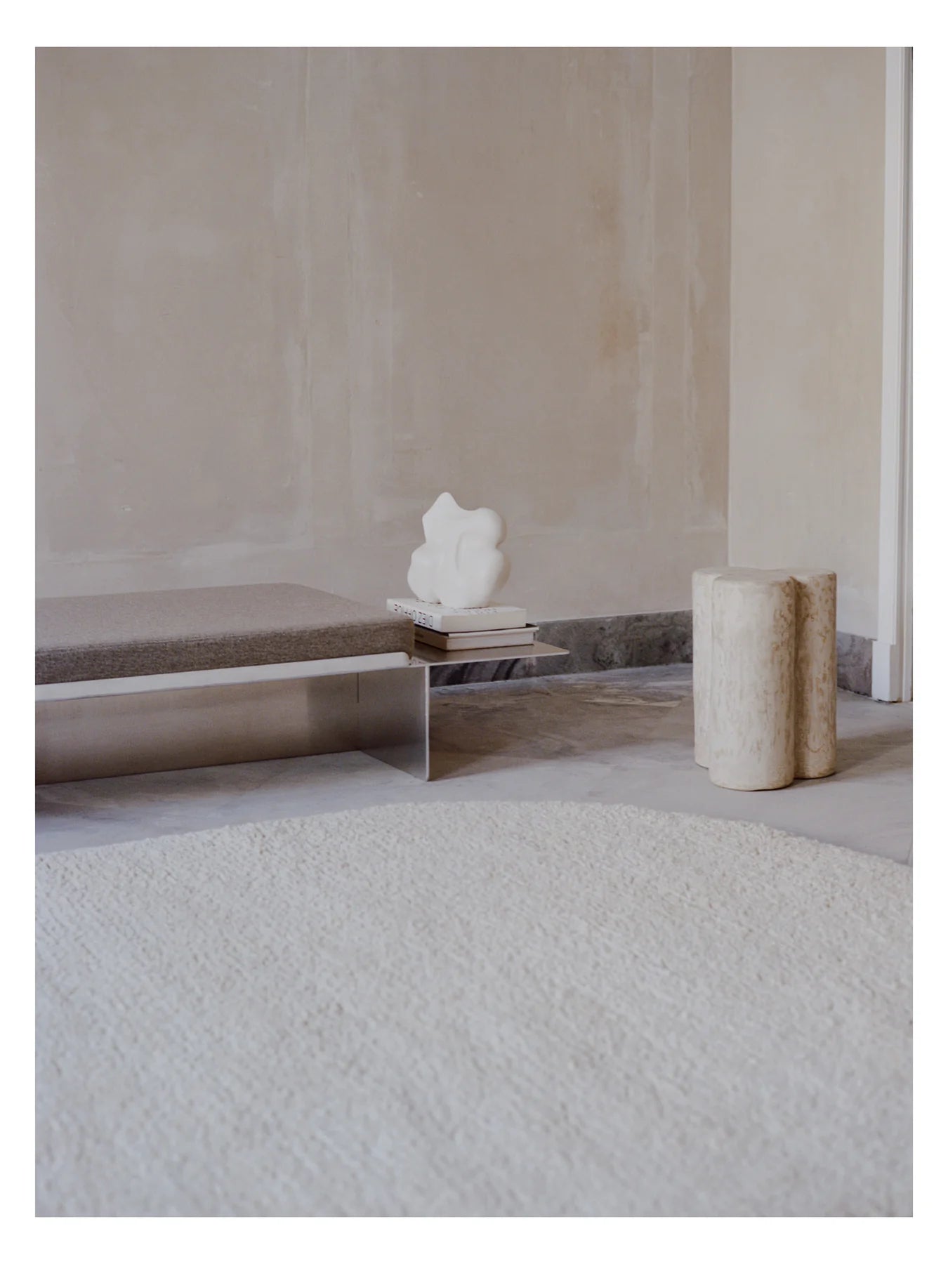 ETERNAL EYE Rug - NATURAL beige