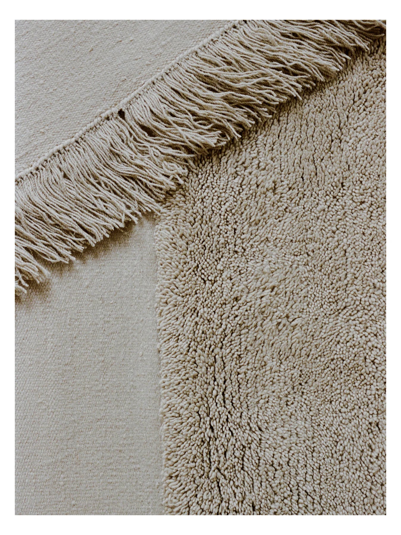 ETERNAL EYE Rug - CHALK Dark Beige