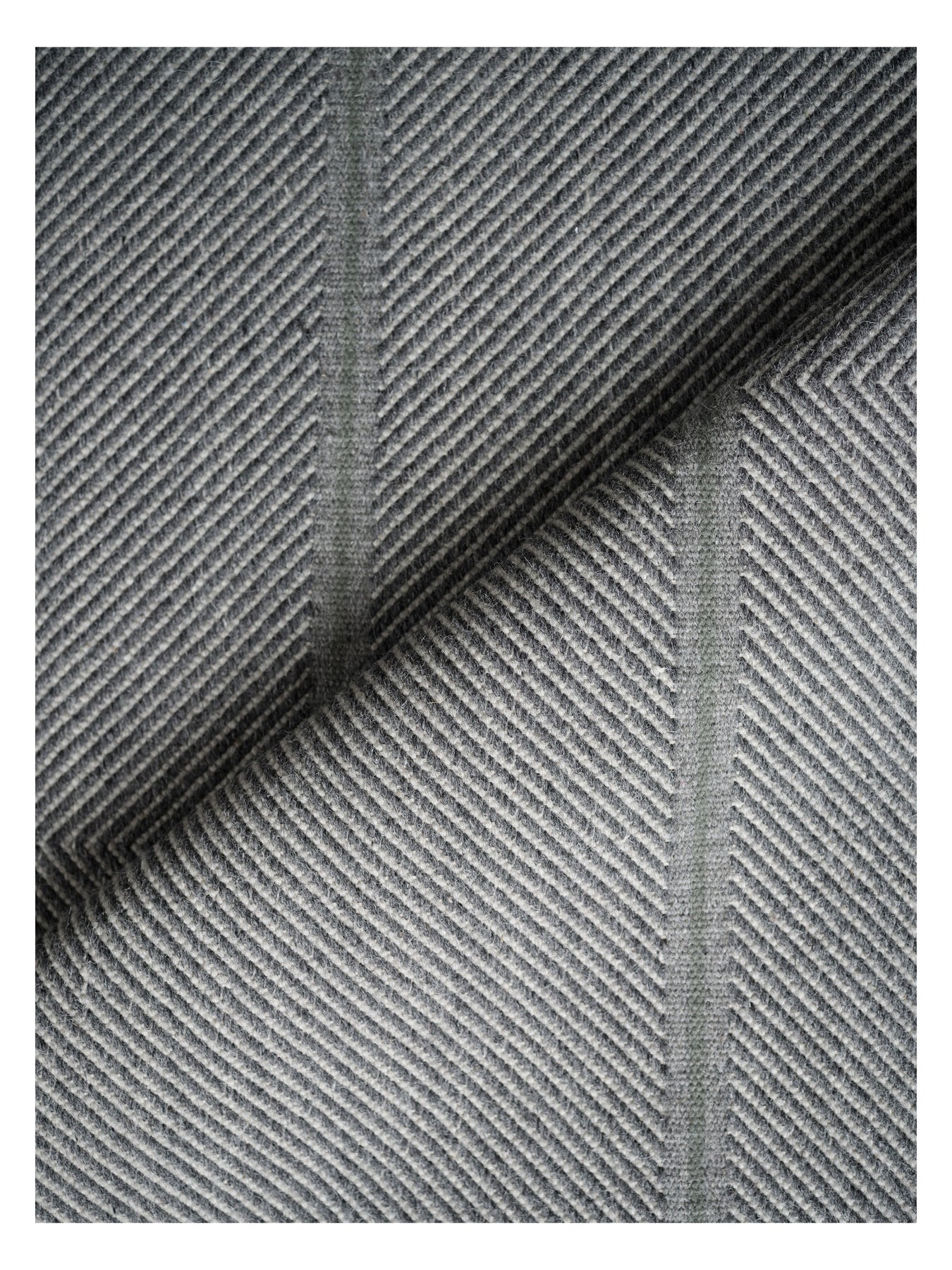 Teppich VISION WALK grau mit moosgrün