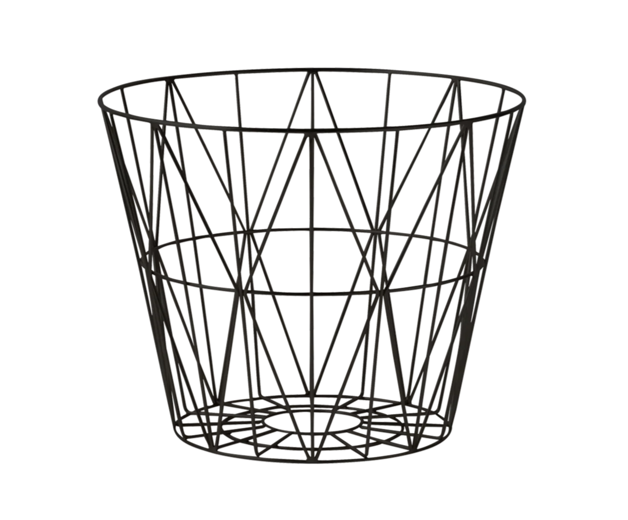 WIRE BASKET black