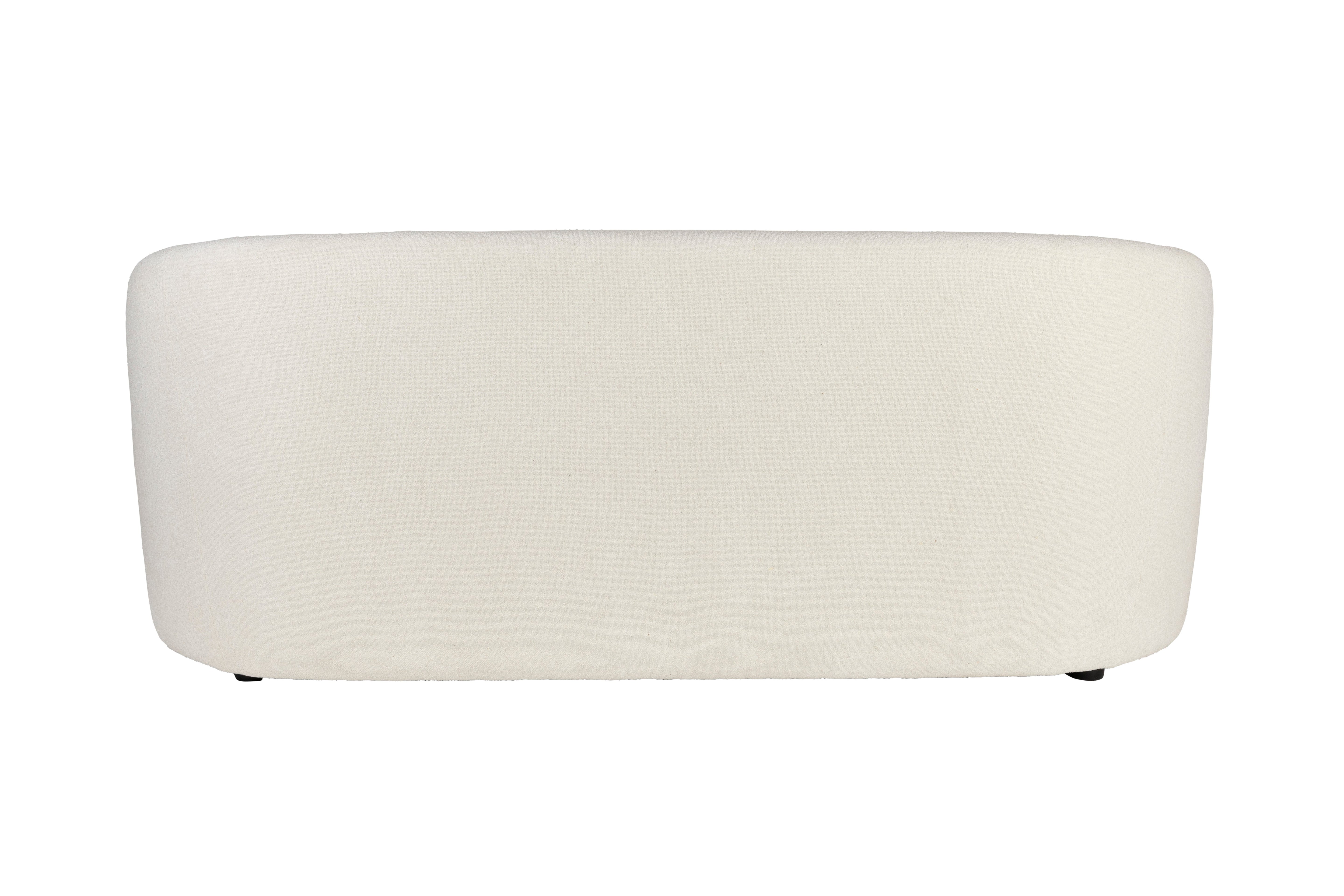 White linen sofa