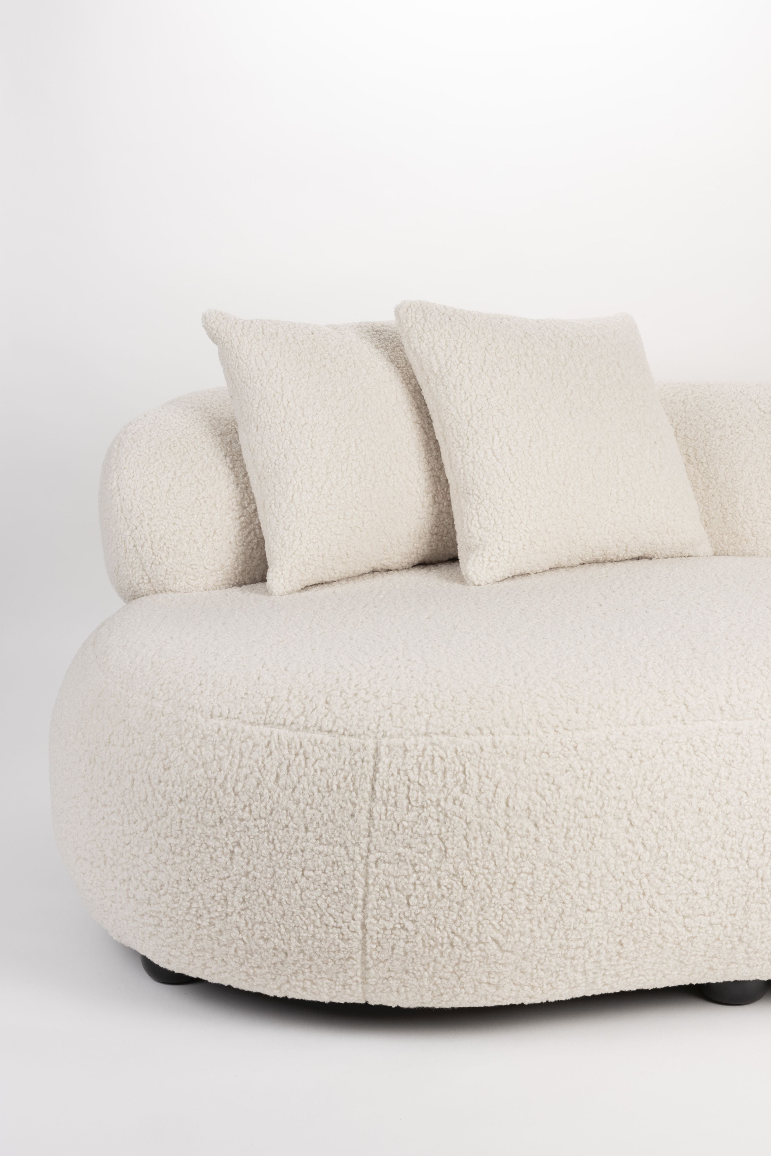 Sofa Noxx weißes Lamm