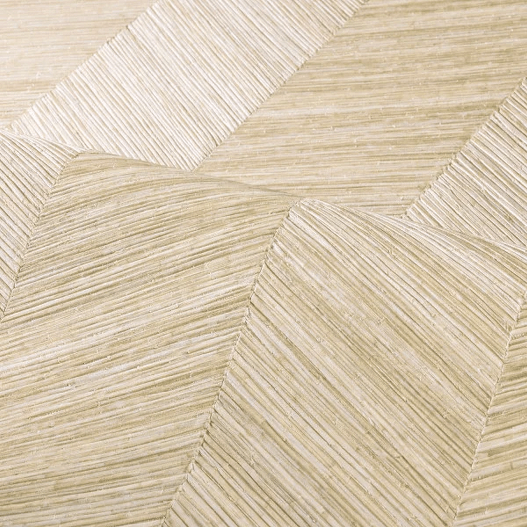 Herringbone Pattern Wallpaper OCOTEA - COQUILLE Beige