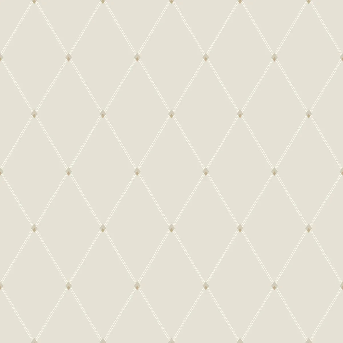 Tapete mit geometrischem Muster FREDRIK hellbeige