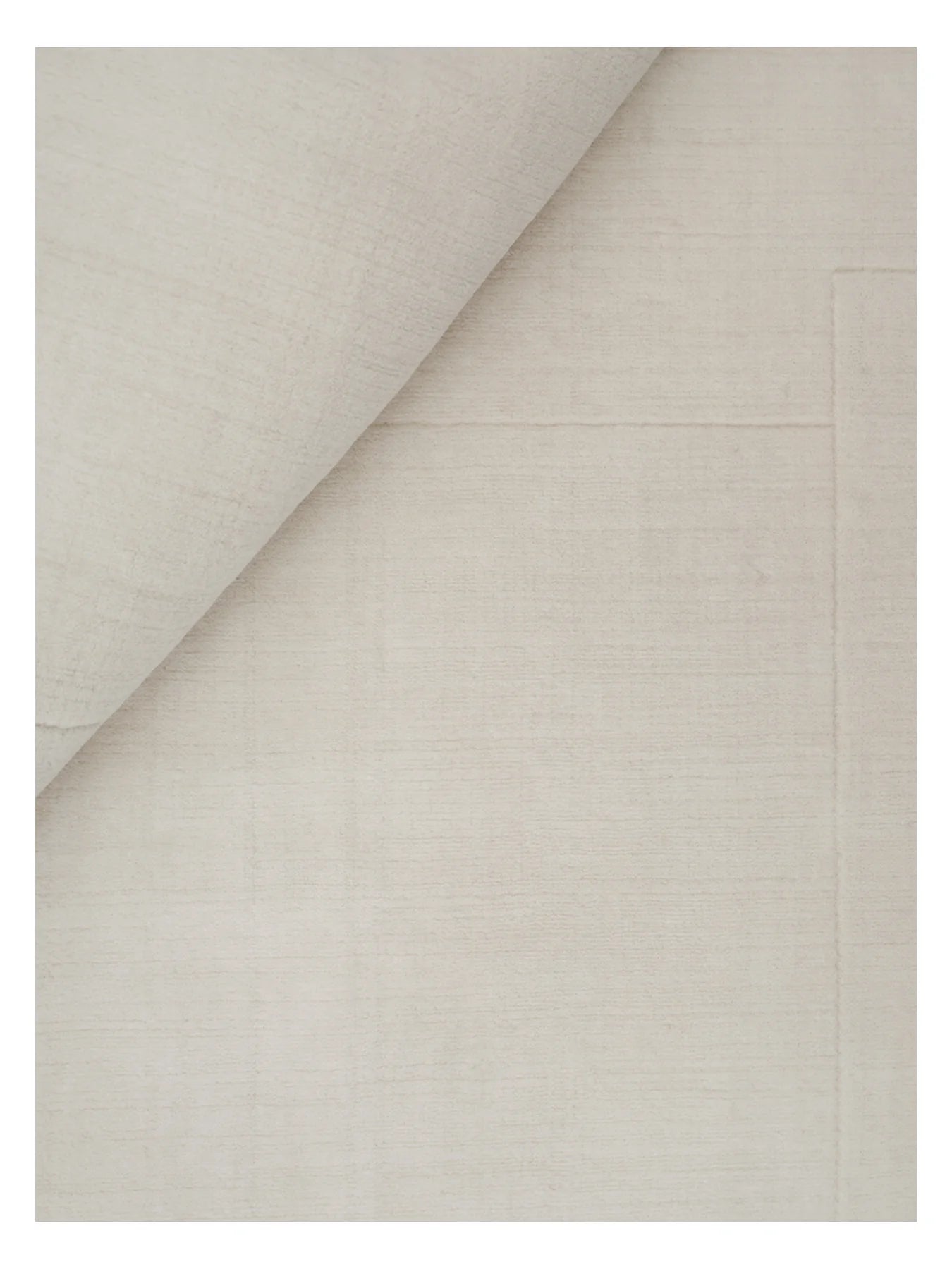 GEOMETRIC MAZE rug white