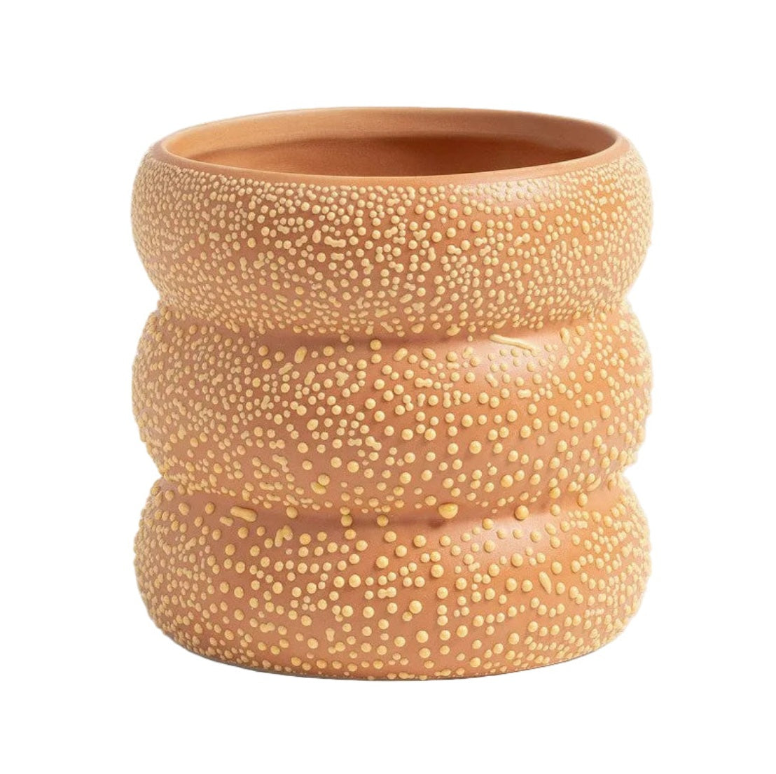 FLAB vase orange with yellow