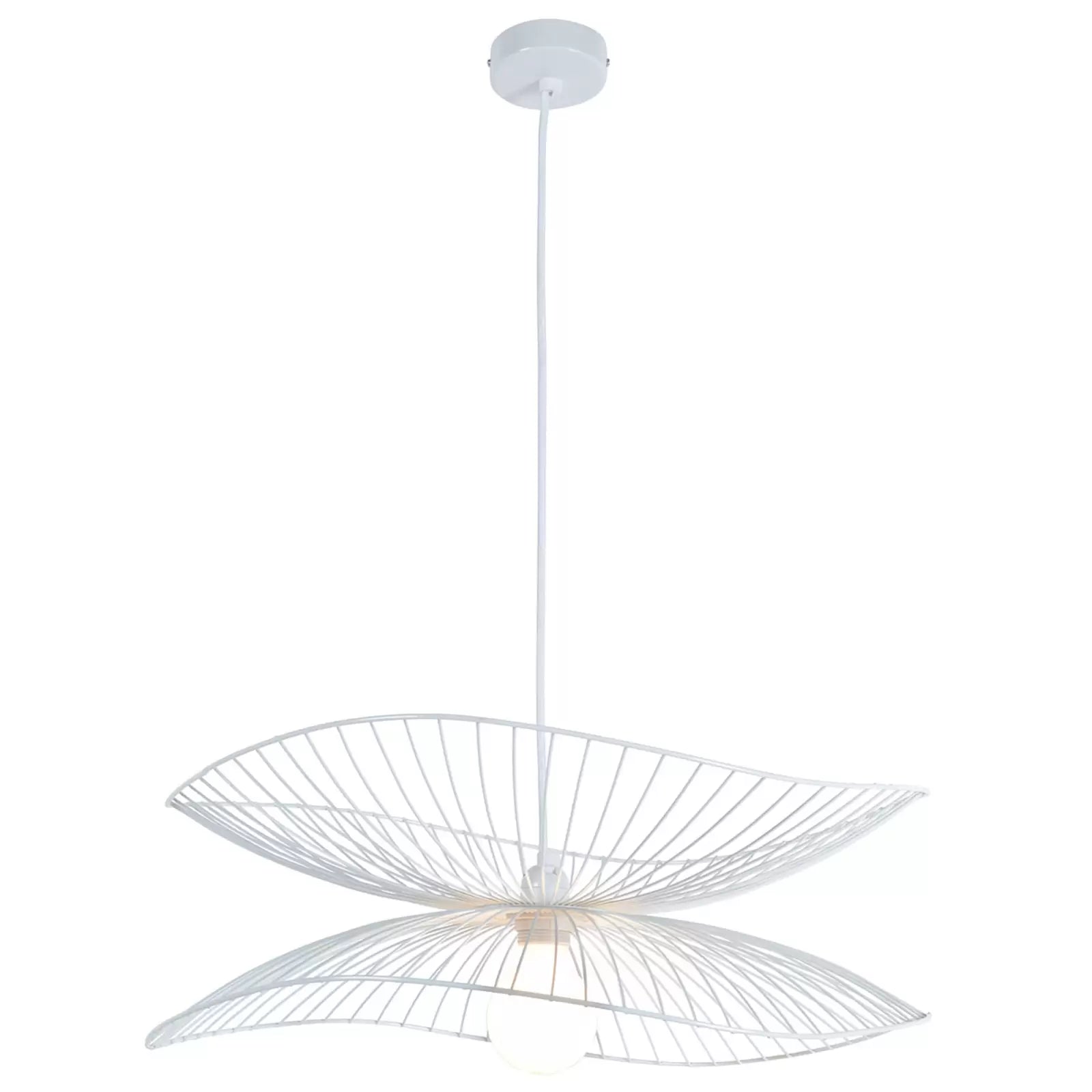 Weiße Linding -Lampe