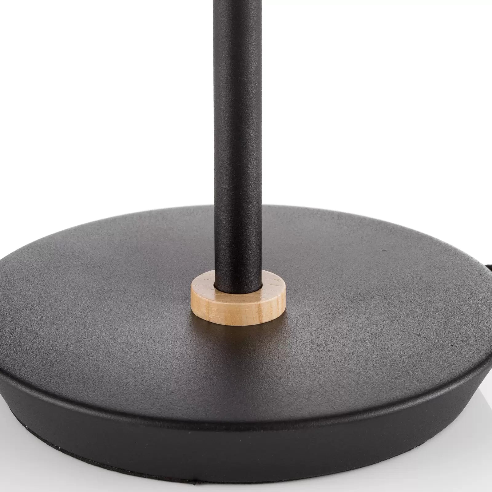 Blue cymbal table lamp